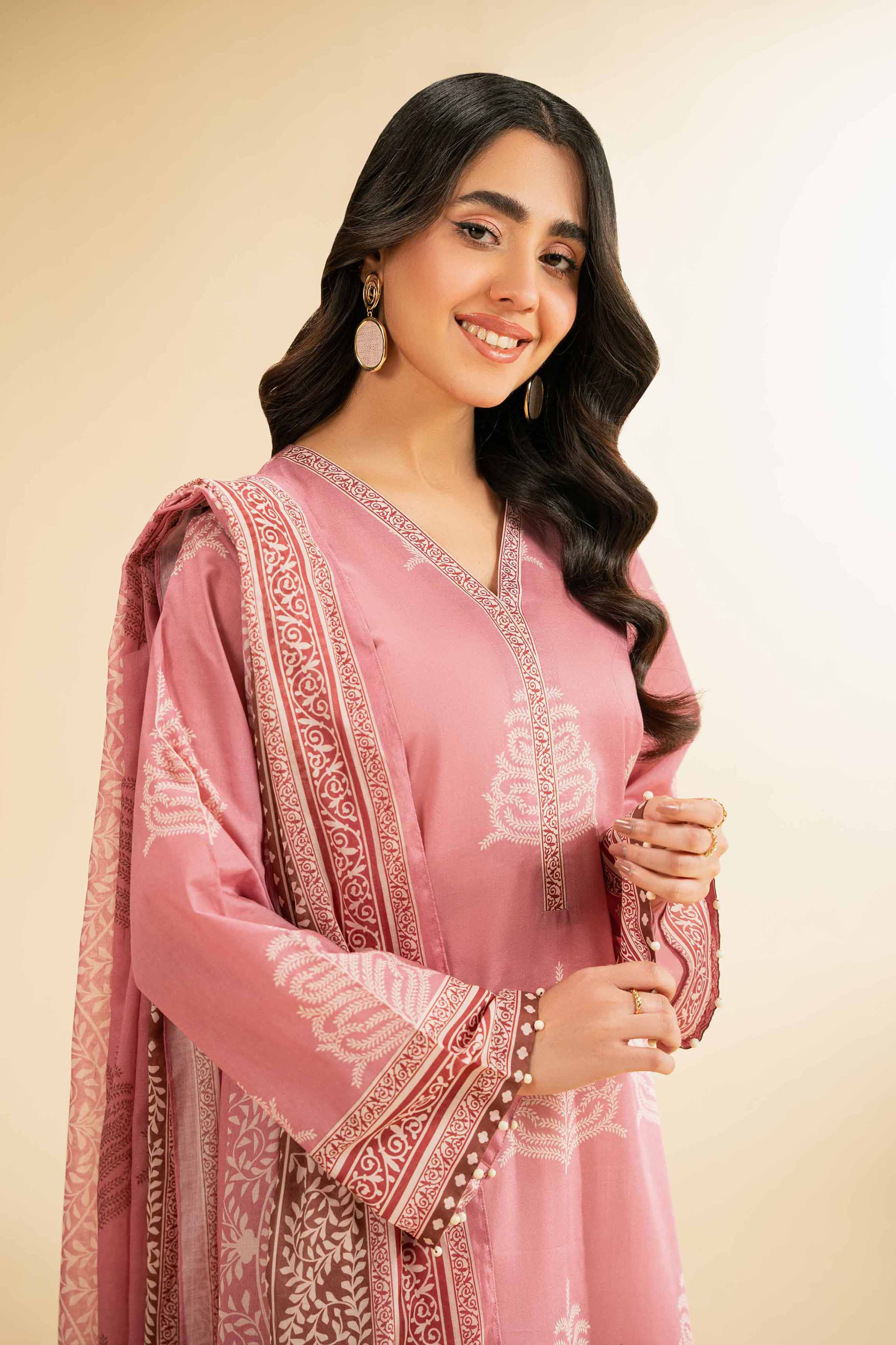 2 Piece - Printed Suit - 42501691 for Women - Unstitched Collection | Nishat | Shop Online