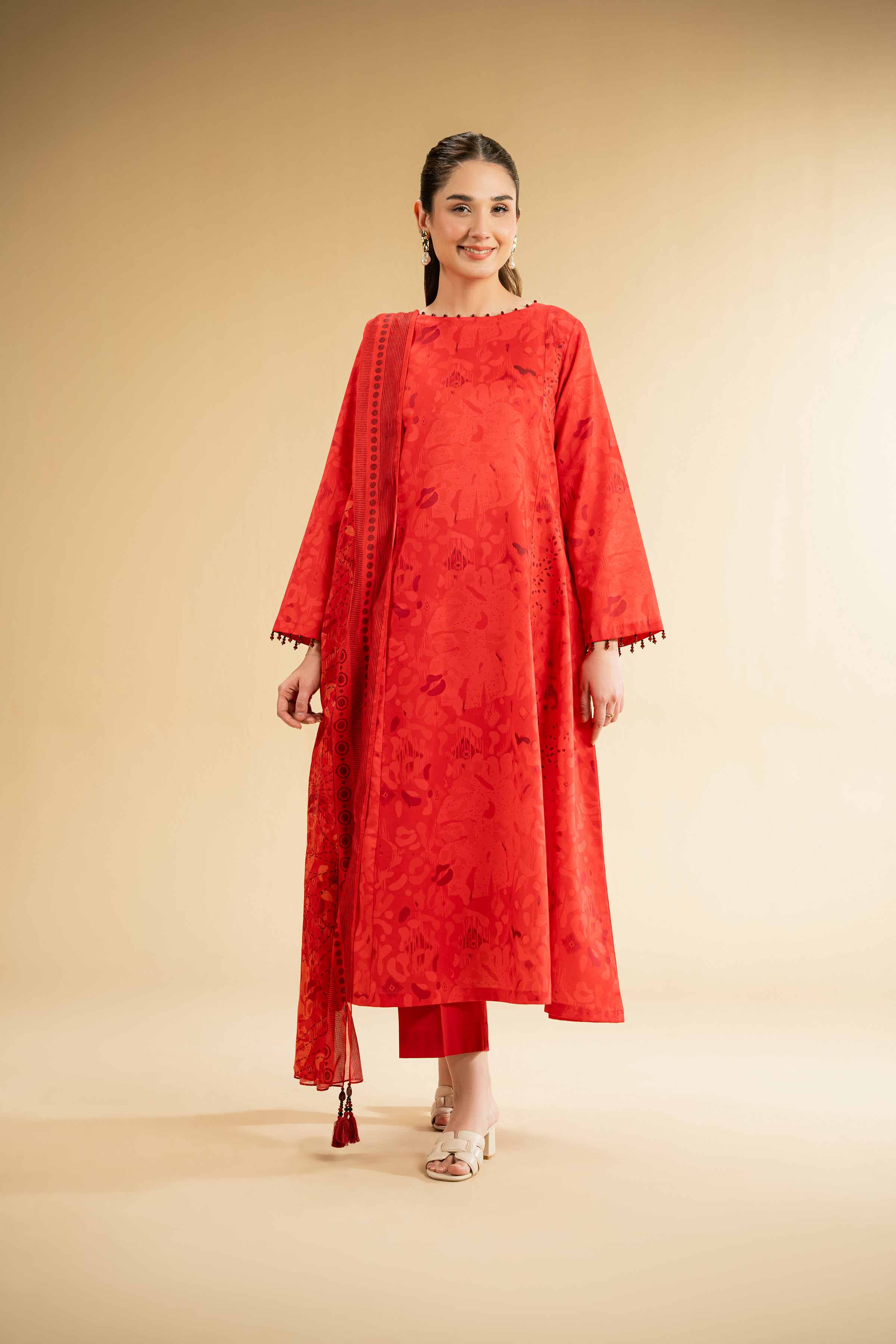2 Piece - Printed Suit - 42501692 for Women - Unstitched Collection | Nishat | Shop Online