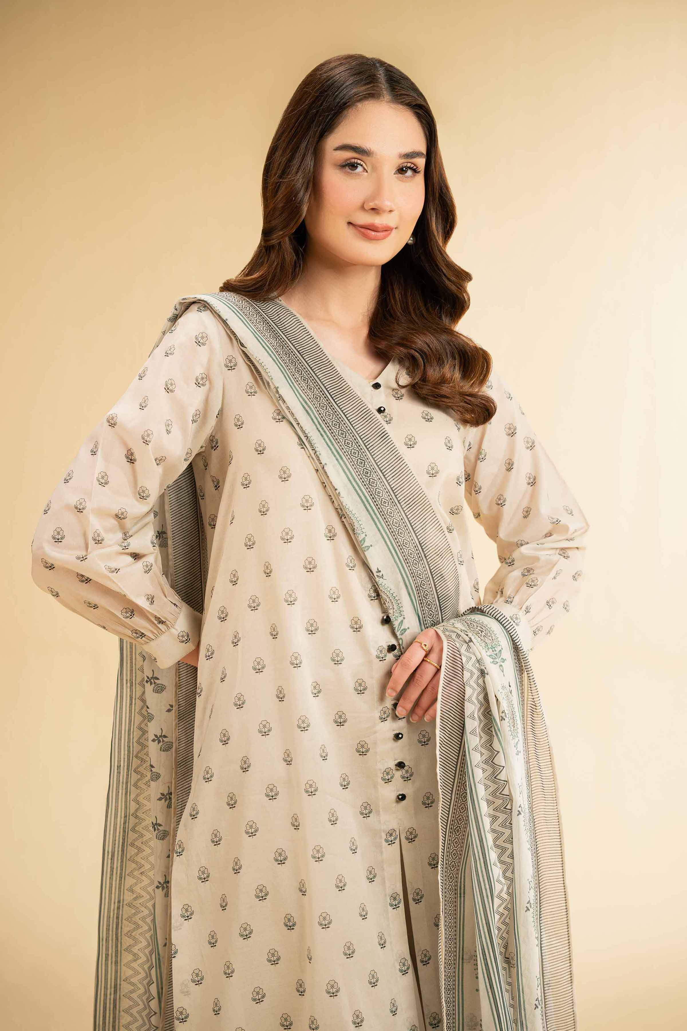 2 Piece - Printed Suit - 42501693 for Women - Unstitched Collection | Nishat | Shop Online