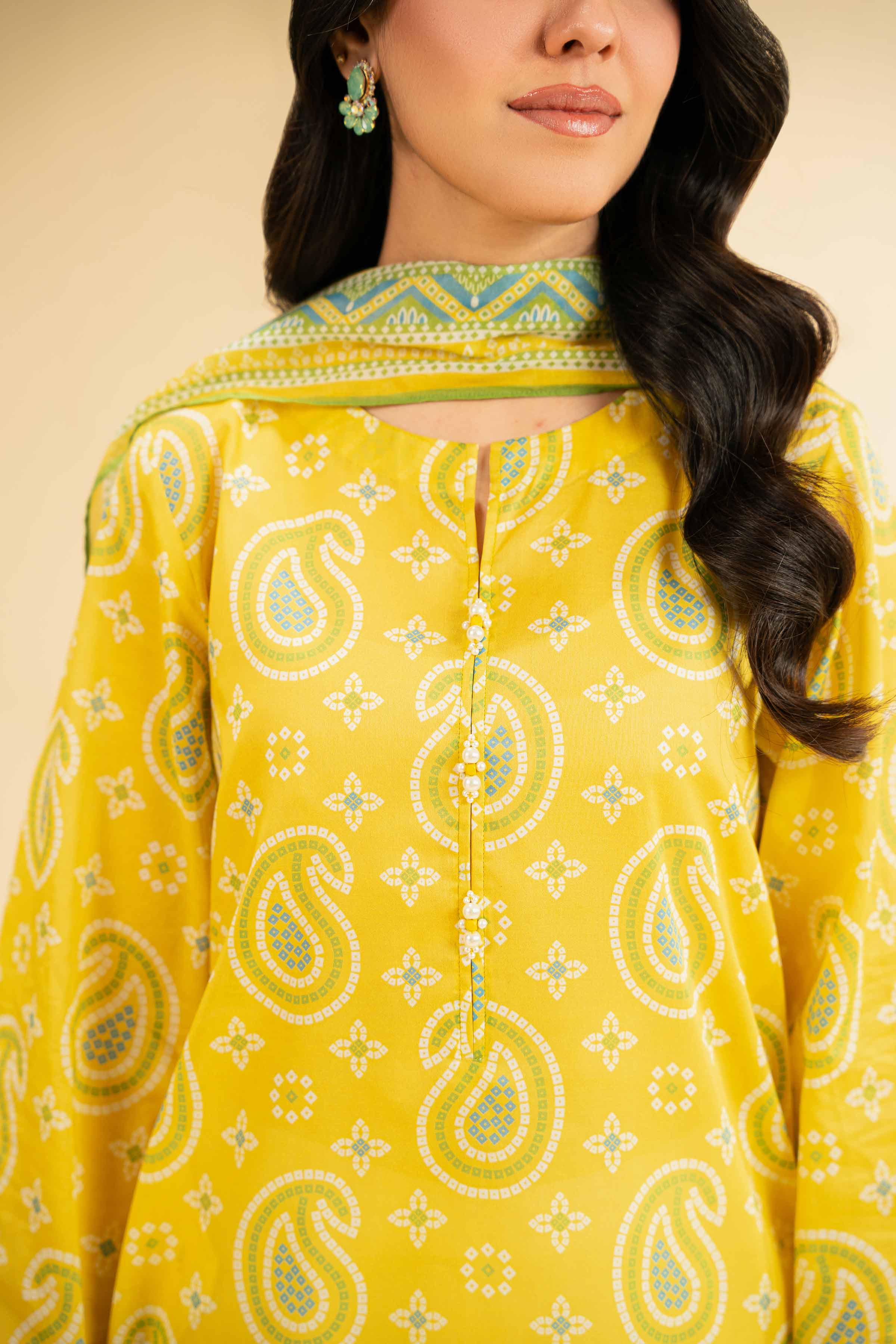 2 Piece - Printed Suit - 42501694 for Women - Unstitched Collection | Nishat | Shop Online