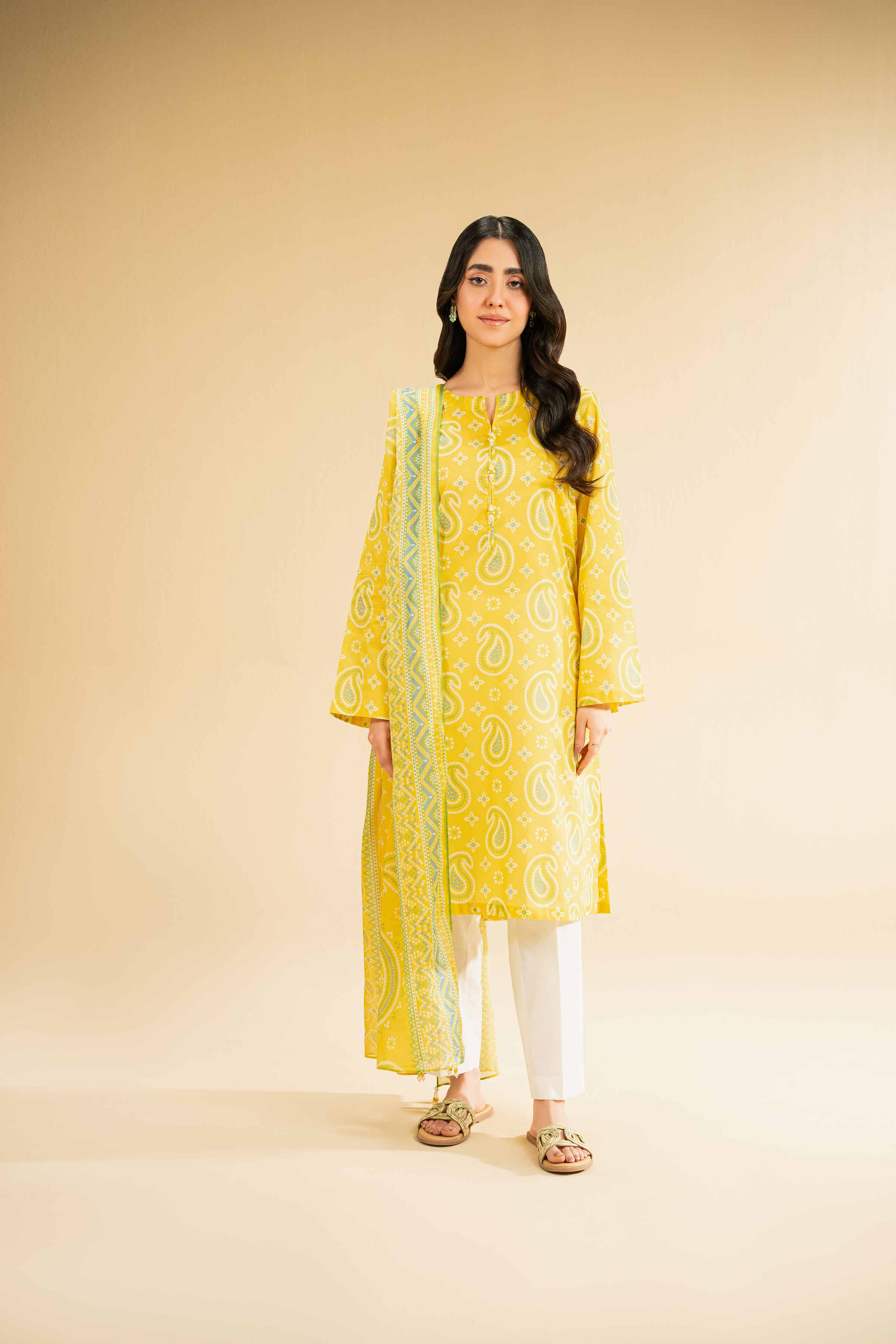 2 Piece - Printed Suit - 42501694 for Women - Unstitched Collection | Nishat | Shop Online