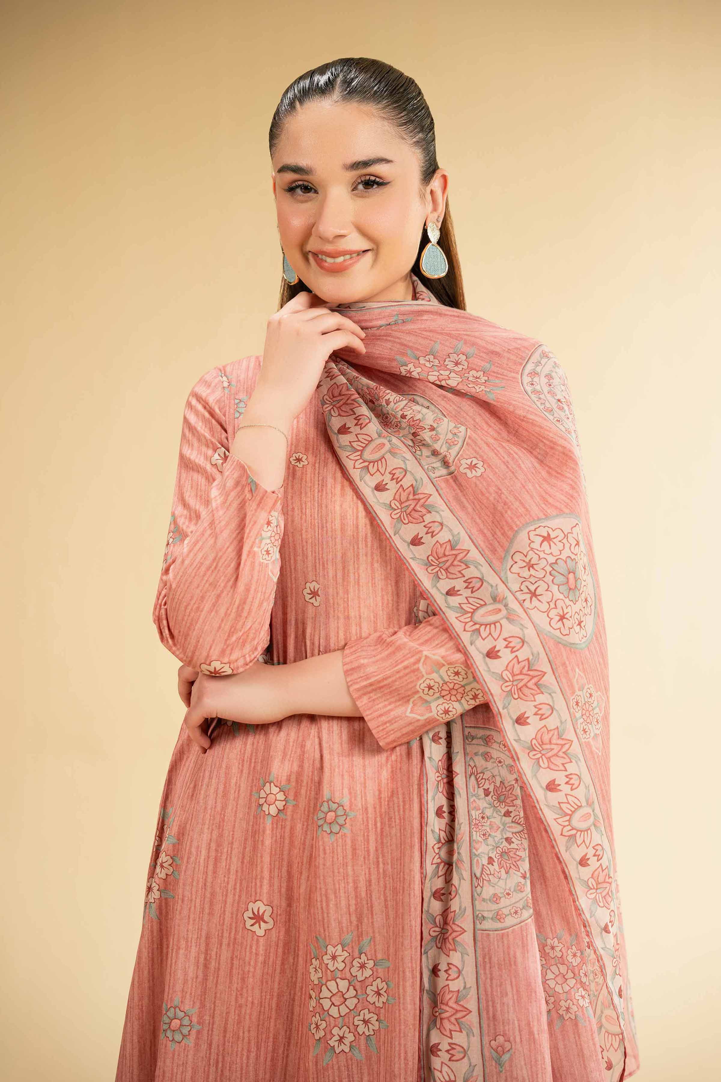 2 Piece - Printed Suit - 42501696 for Women - Unstitched Collection | Nishat | Shop Online