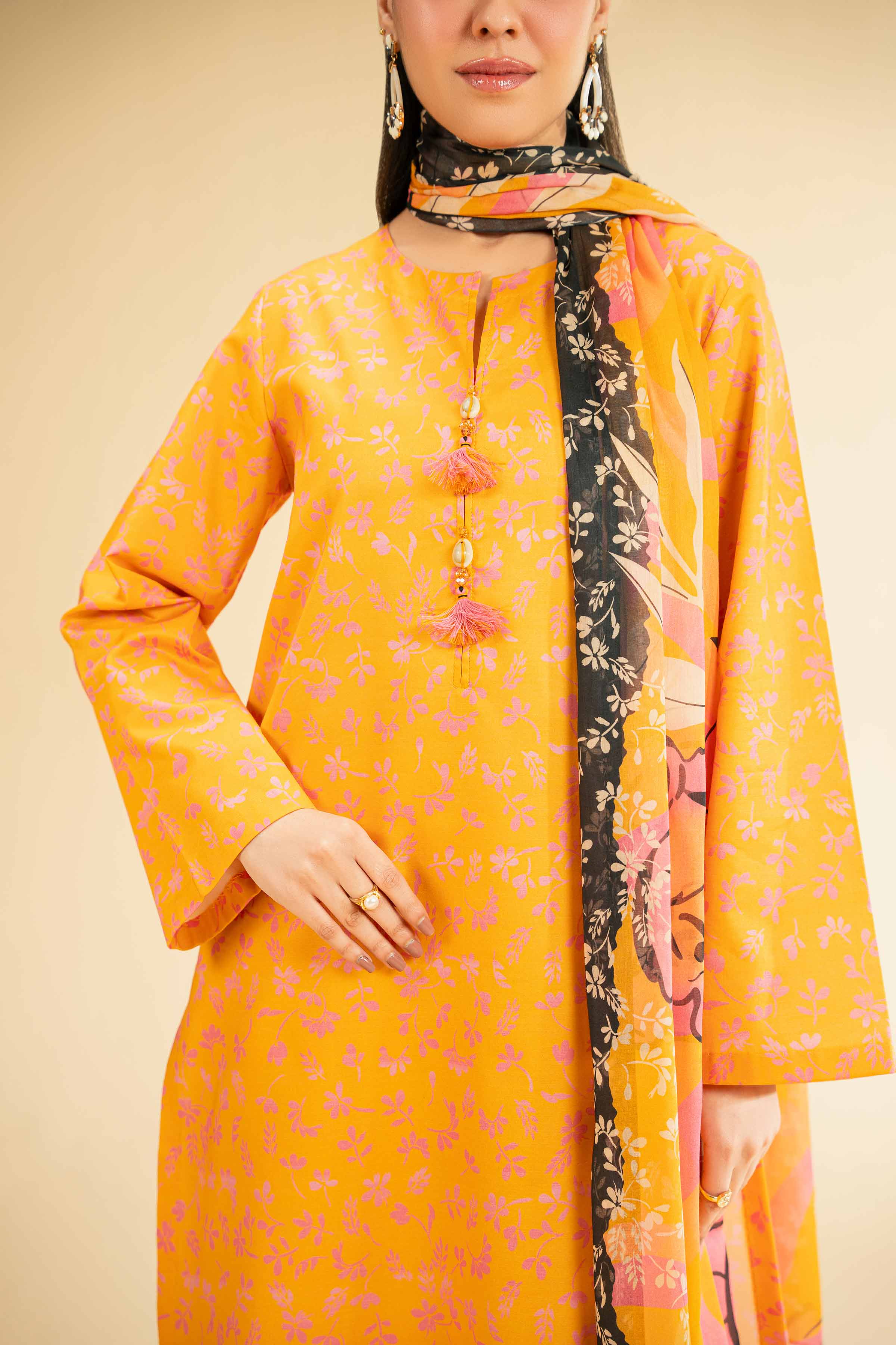 2 Piece - Printed Suit - 42501698 for Women - Unstitched Collection | Nishat | Shop Online