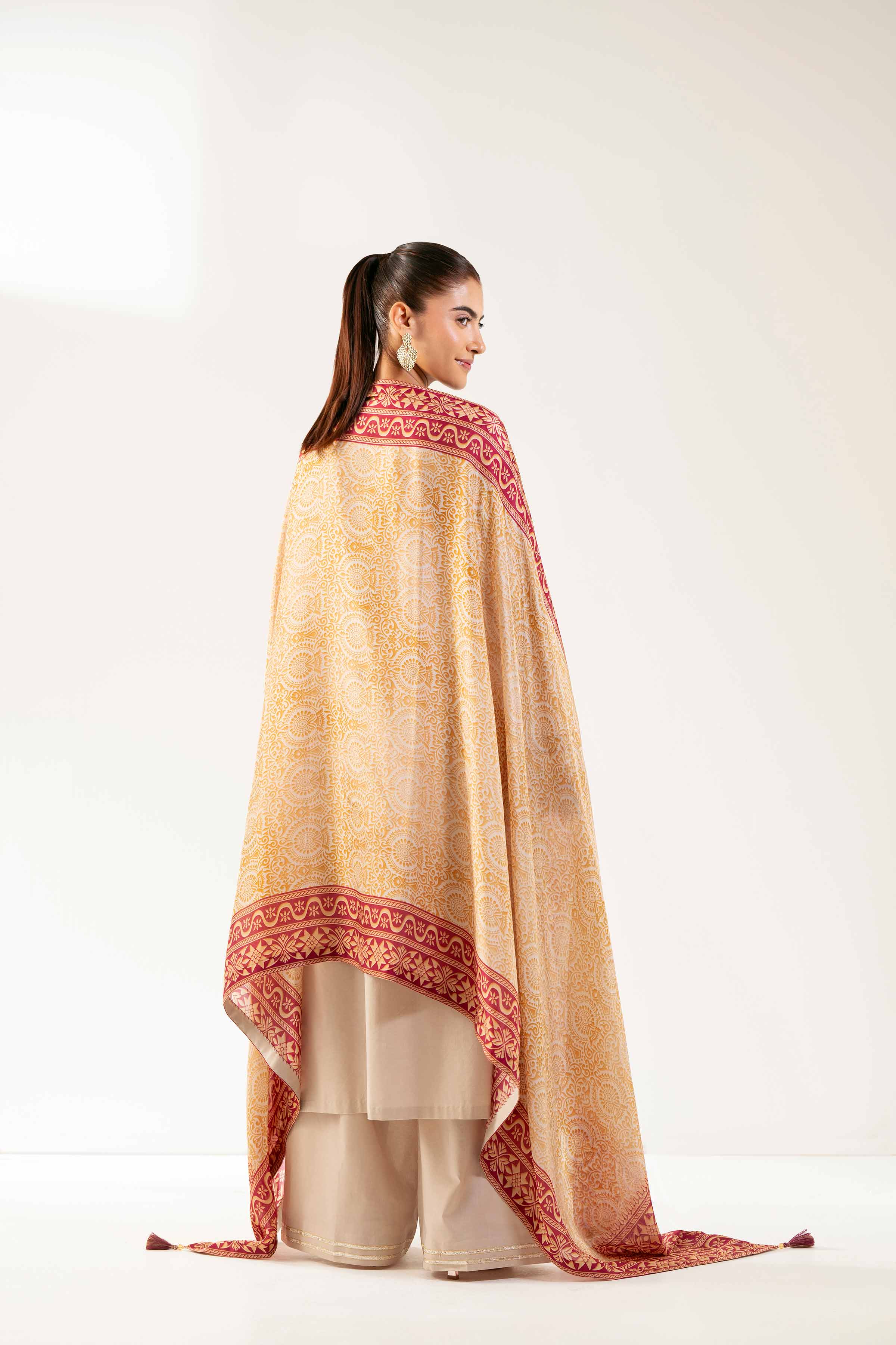 3 Piece - Digital Printed Embroidered Suit - 42501710 for Women - Unstitched Collection | Nishat | Shop Online