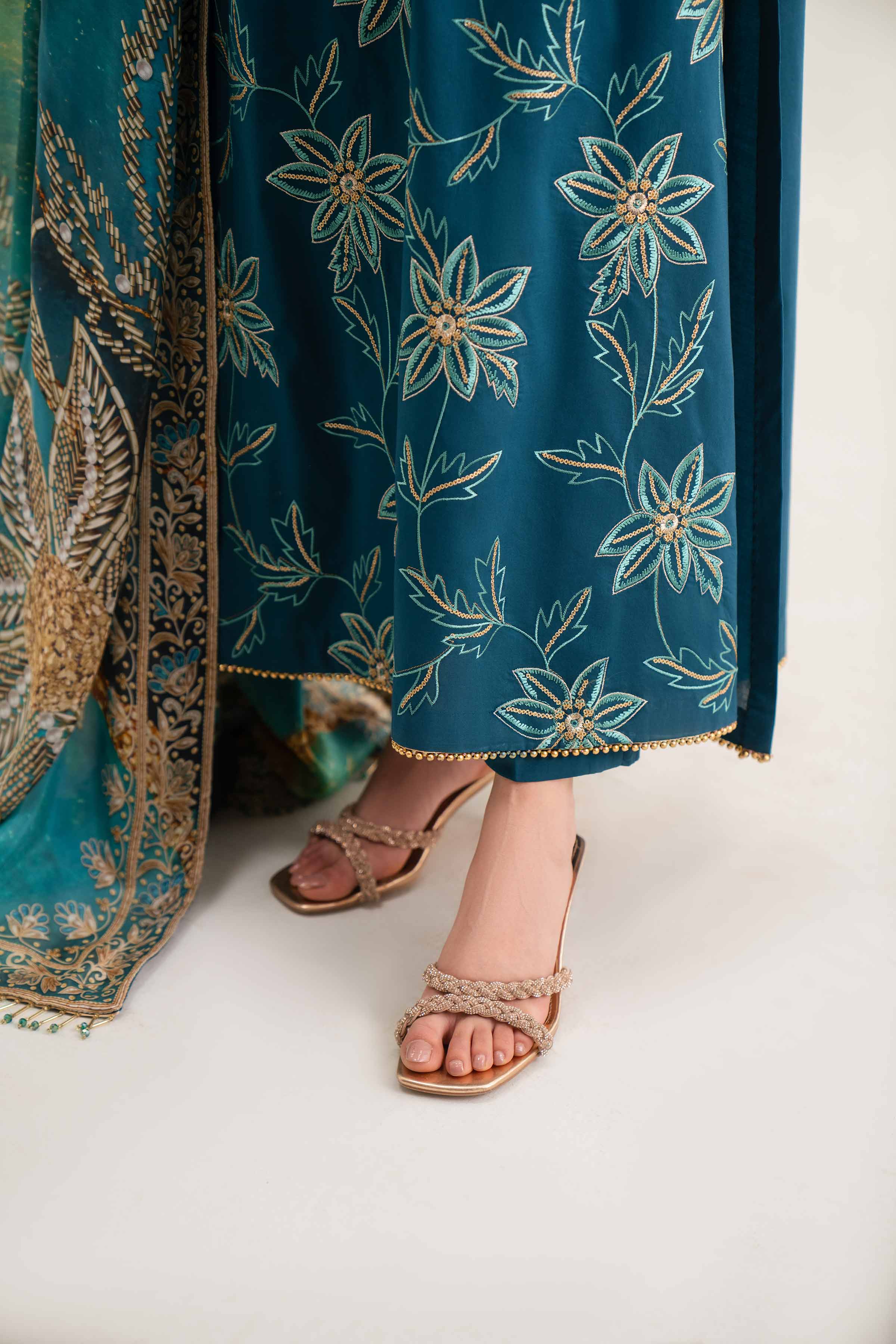 3 Piece - Digital Printed Embroidered Suit - 42501712 for Women - Unstitched Collection | Nishat | Shop Online
