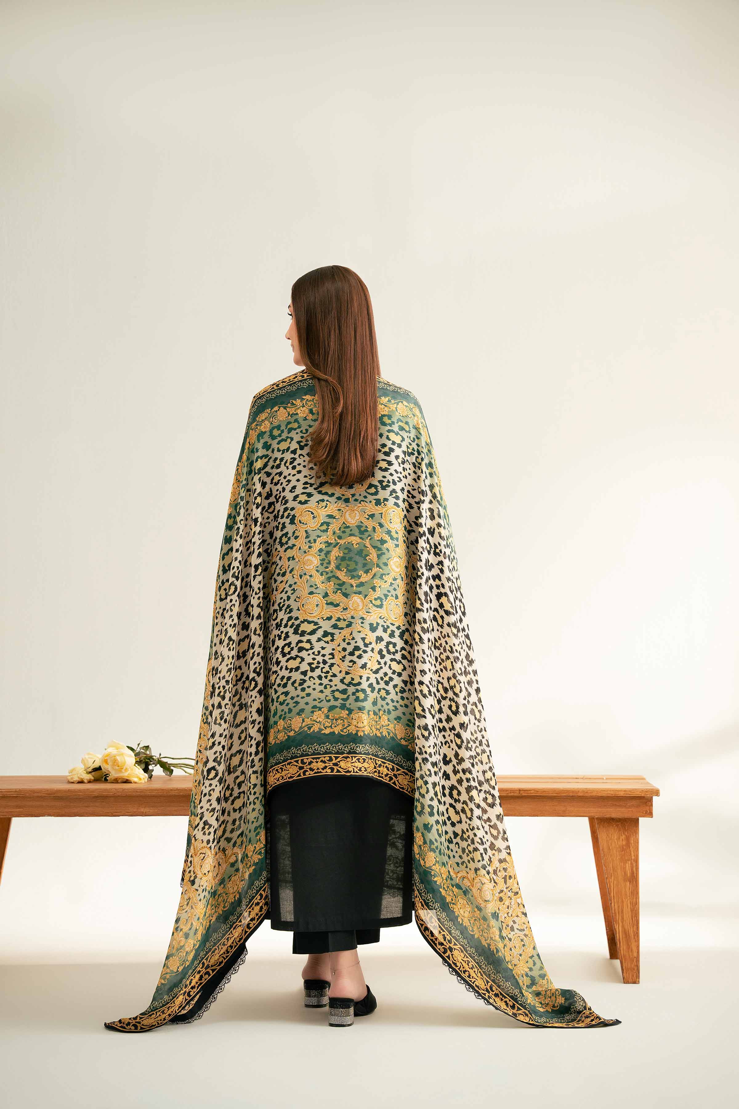 3 Piece - Digital Printed Embroidered Suit - 42501714 for Women - Unstitched Collection | Nishat | Shop Online
