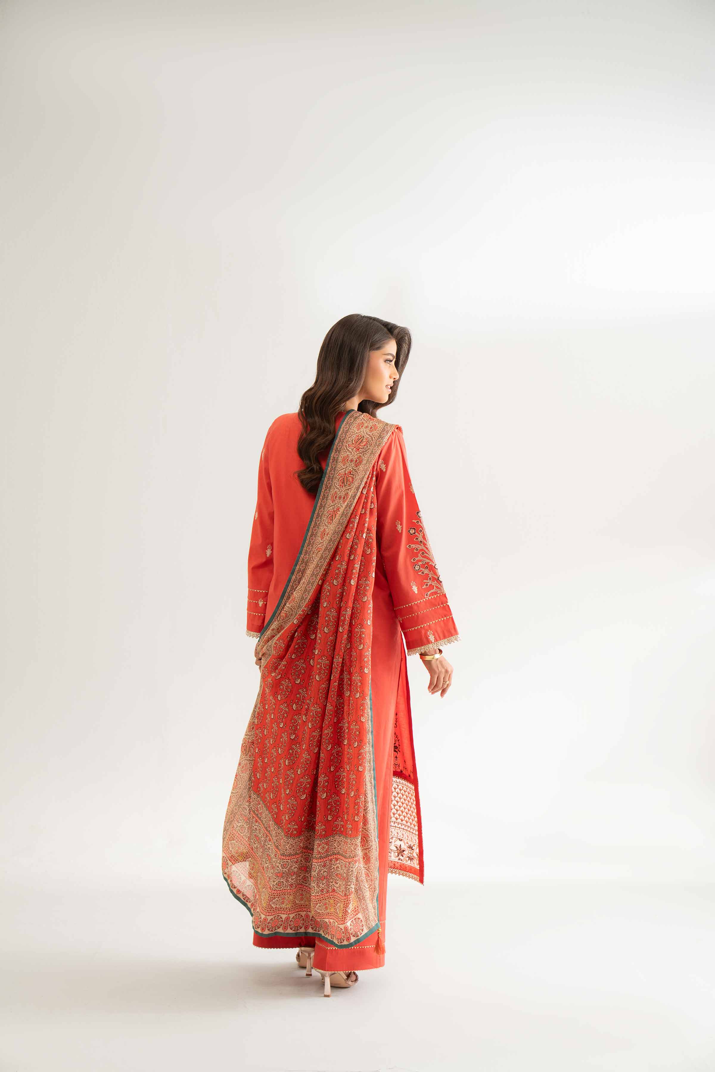 3 Piece - Digital Printed Embroidered Suit - 42501715 for Women - Unstitched Collection | Nishat | Shop Online