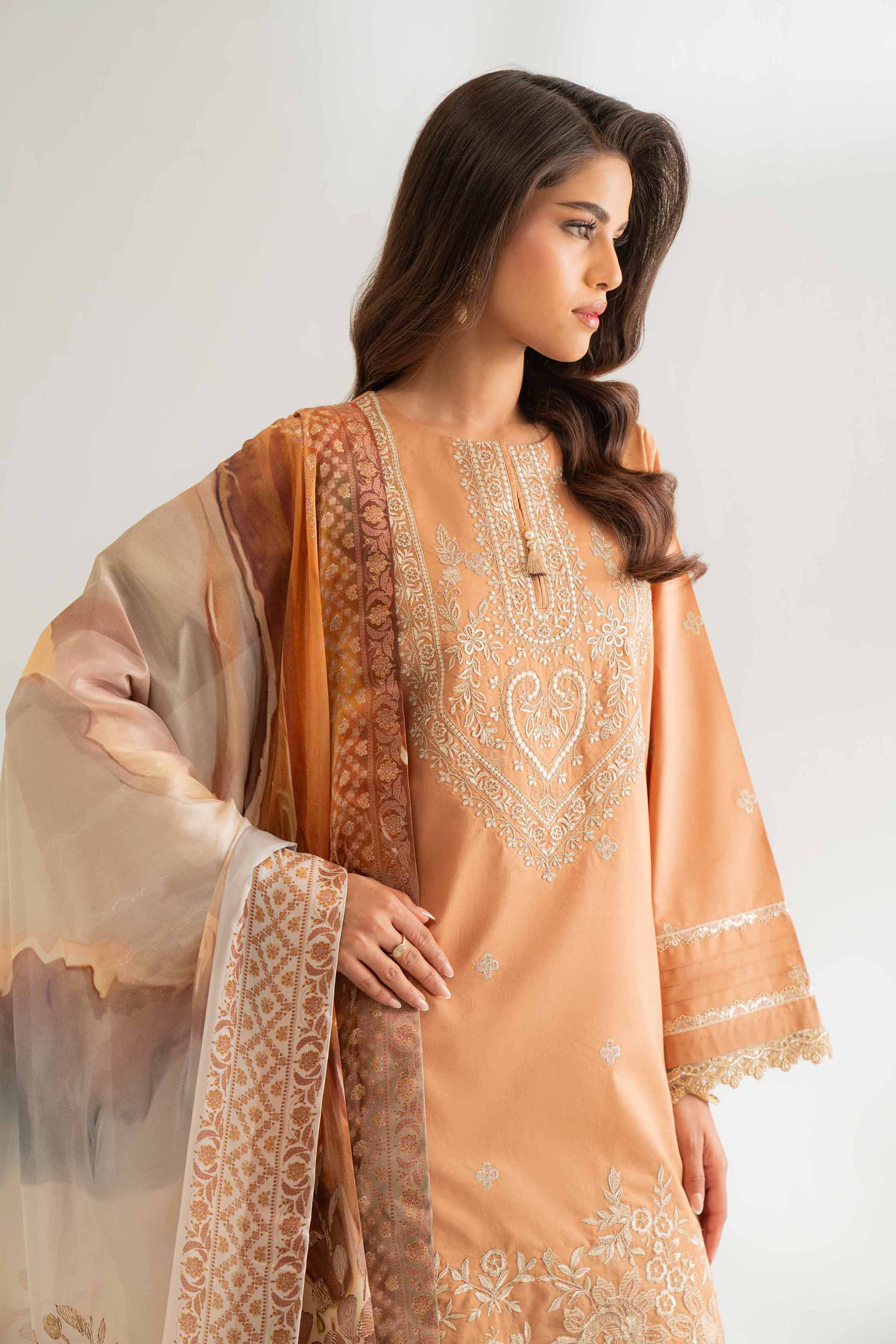3 Piece - Digital Printed Embroidered Suit - 42501717 for Women - Unstitched Collection | Nishat | Shop Online
