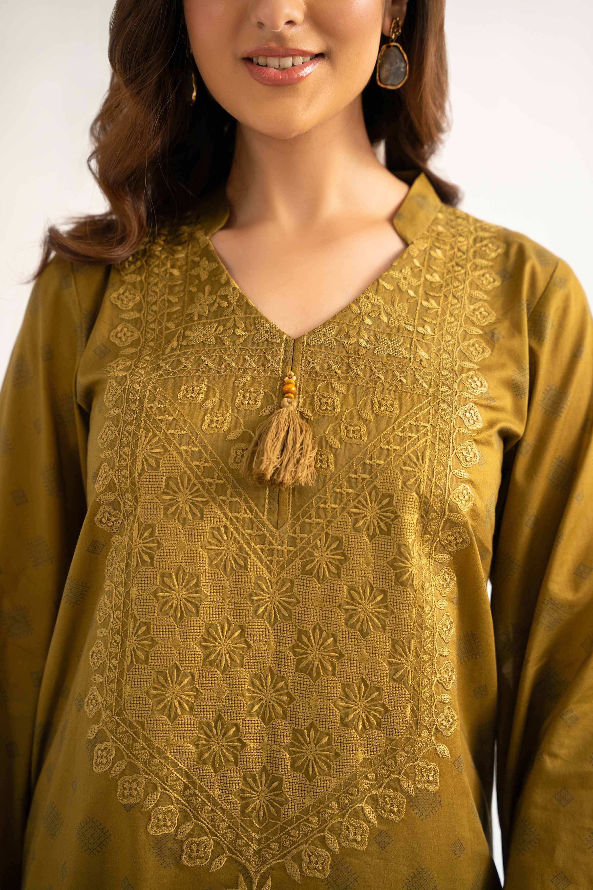 2 Piece - Digital Printed Embroidered Suit - 42501720 for Women - Unstitched Collection | Nishat | Shop Online