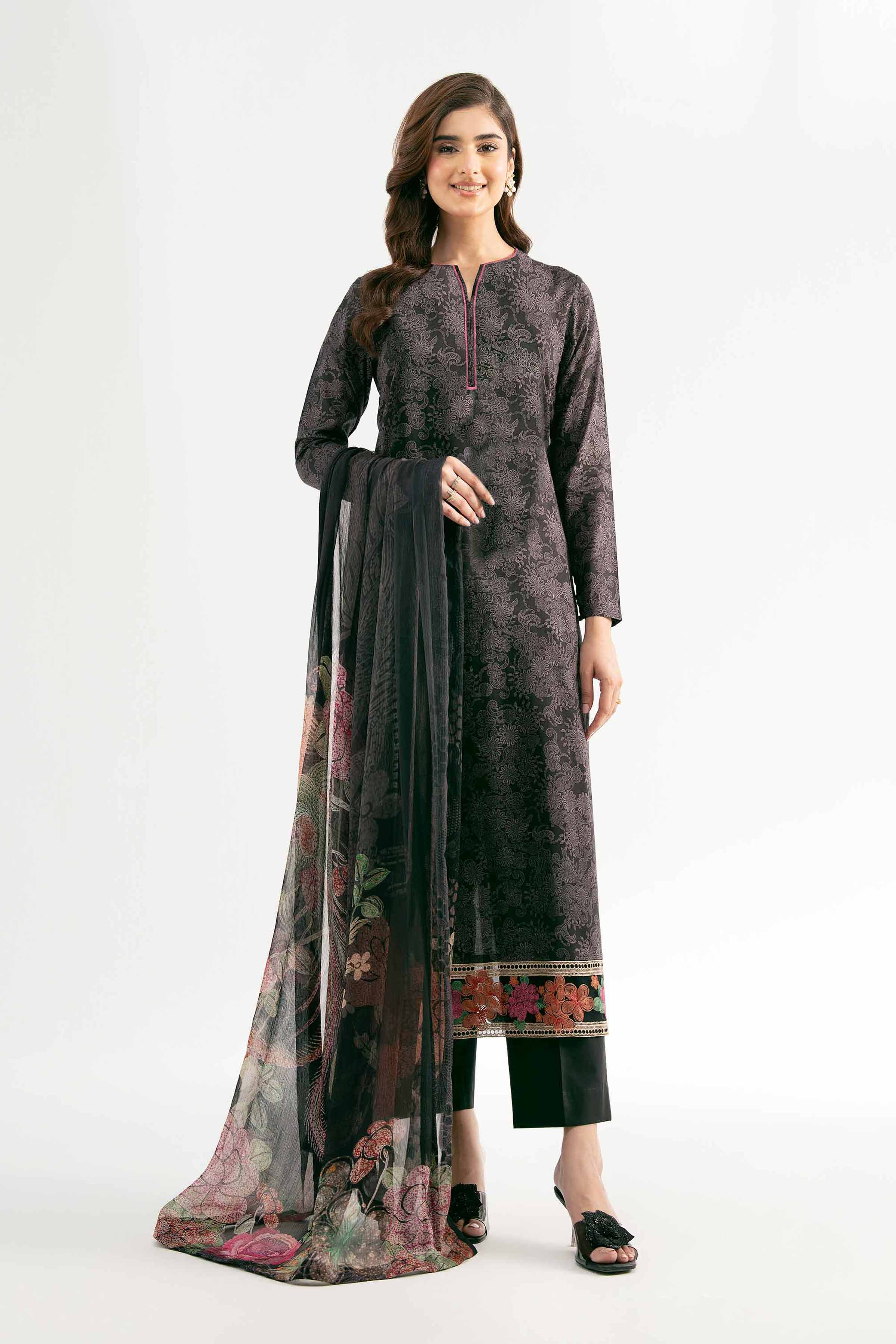 2 Piece - Digital Printed Embroidered Suit - 42501724 for Women - Unstitched Collection | Nishat | Shop Online