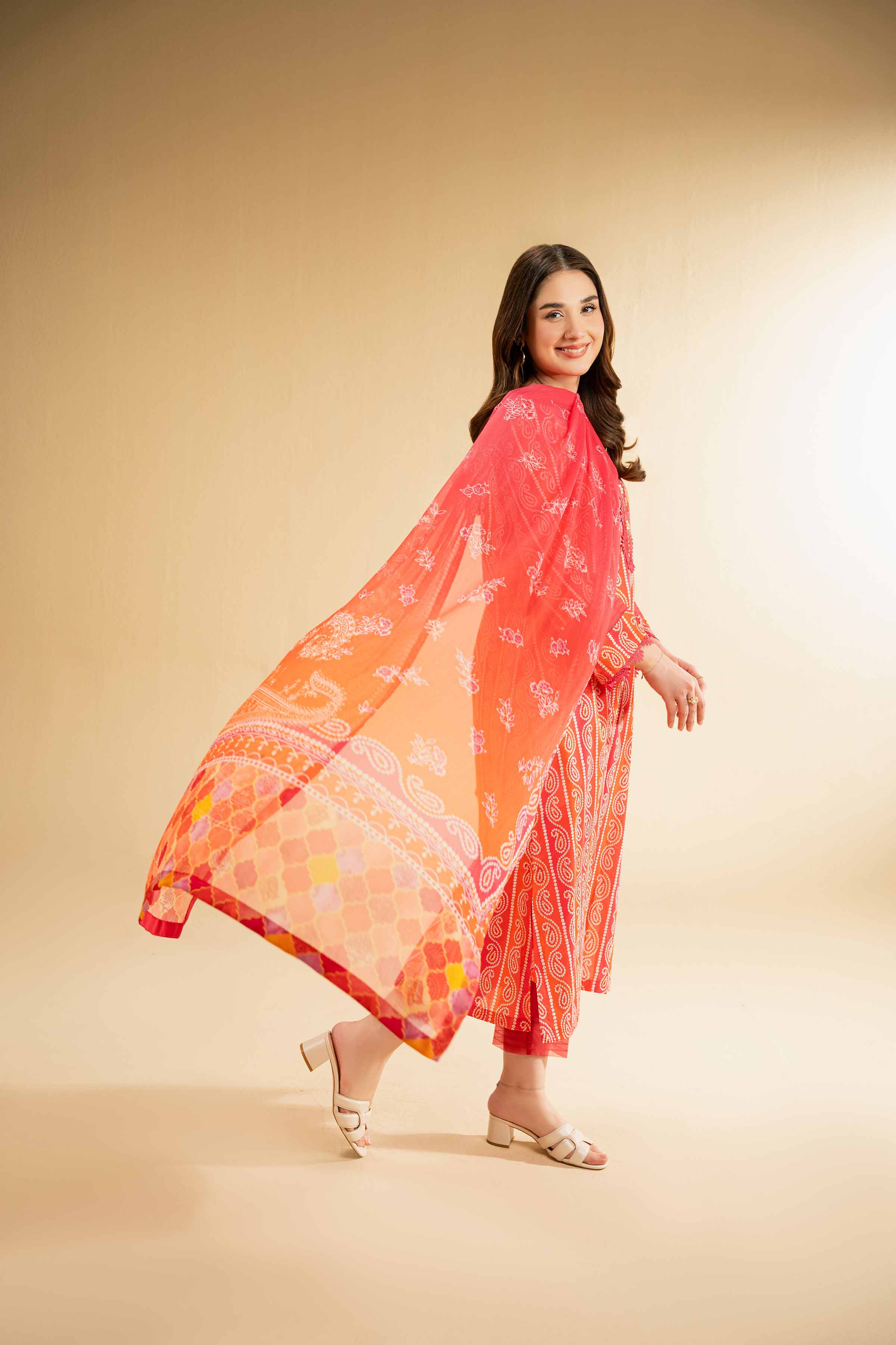2 Piece - Digital Printed Embroidered Suit - 42501734 for Women - Unstitched Collection | Nishat | Shop Online