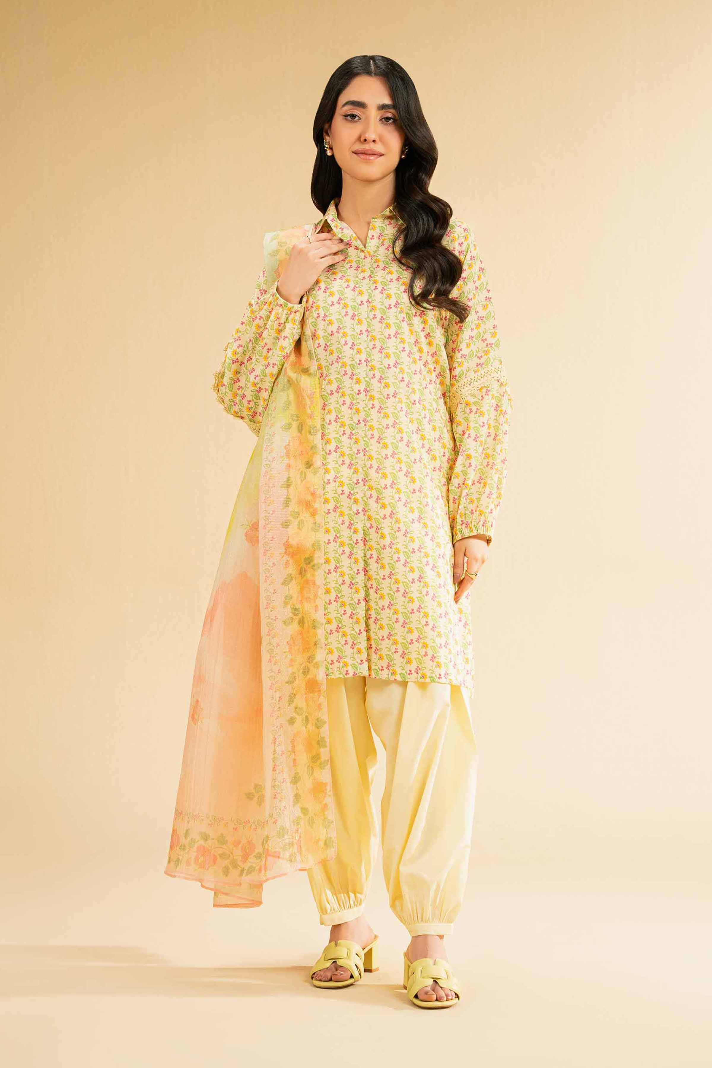 2 Piece - Digital Printed Suit - 42501741 for Women - Unstitched Collection | Nishat | Shop Online