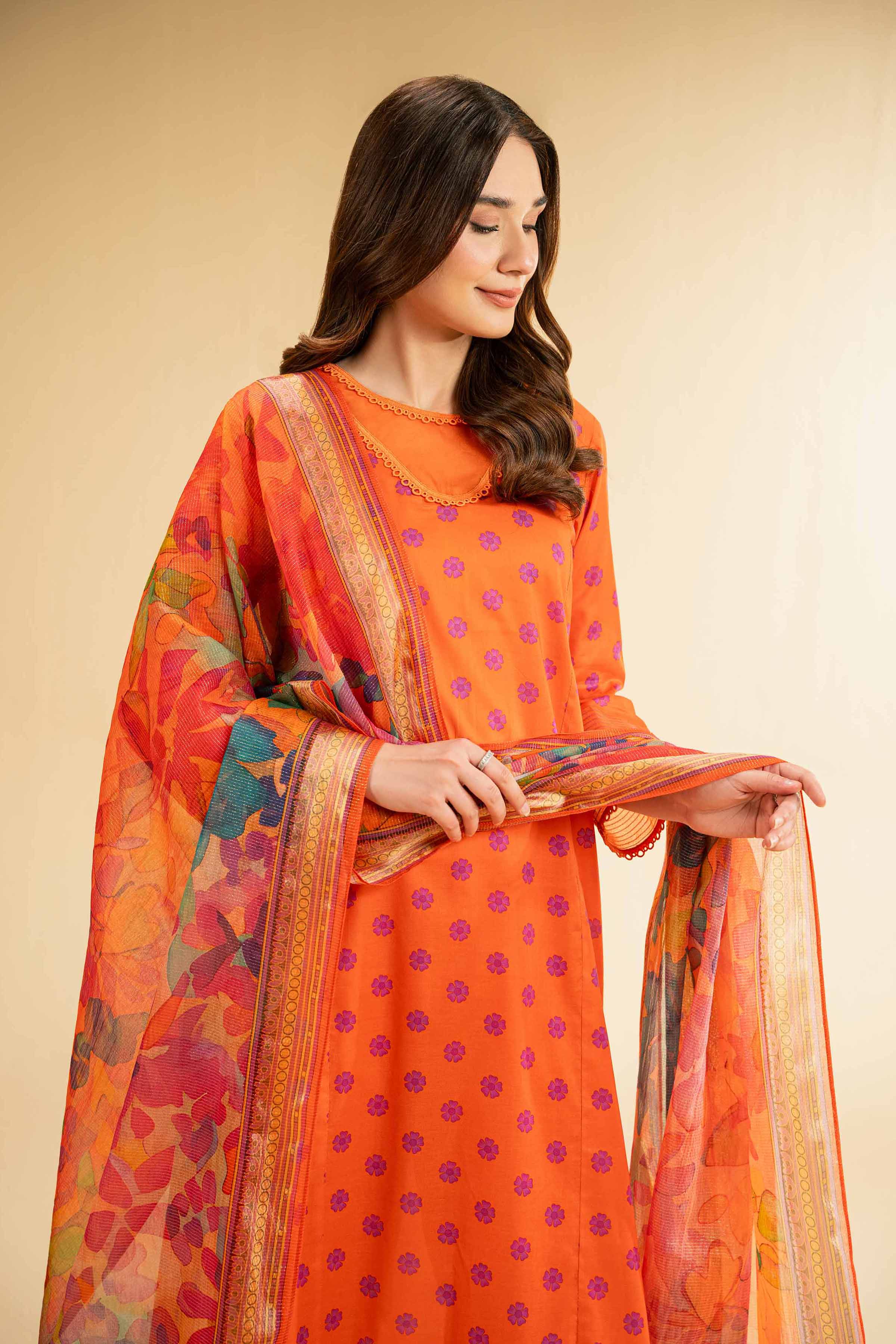 2 Piece - Digital Printed Suit - 42501743 for Women - Unstitched Collection | Nishat | Shop Online