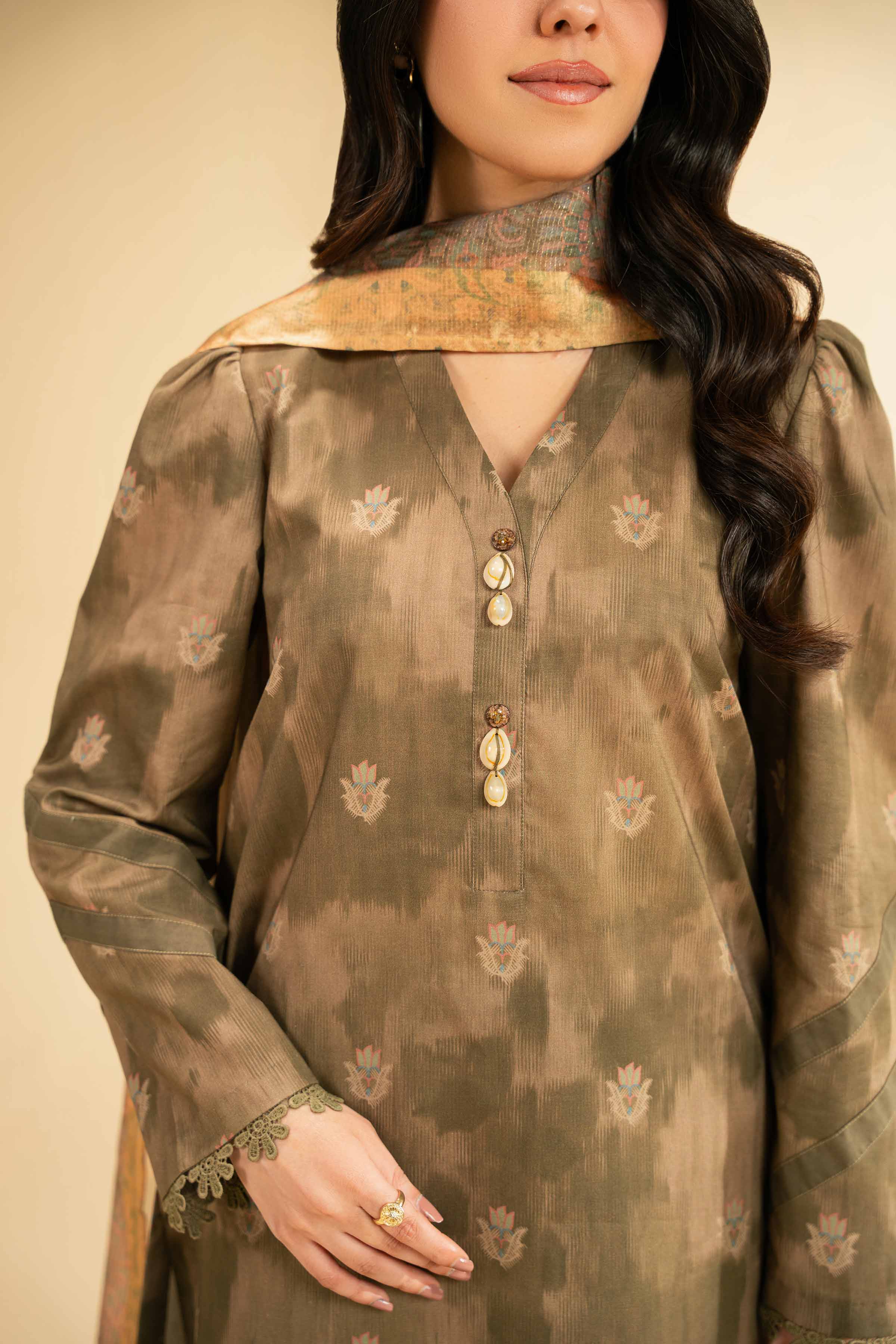 2 Piece - Digital Printed Suit - 42501746 for Women - Unstitched Collection | Nishat | Shop Online