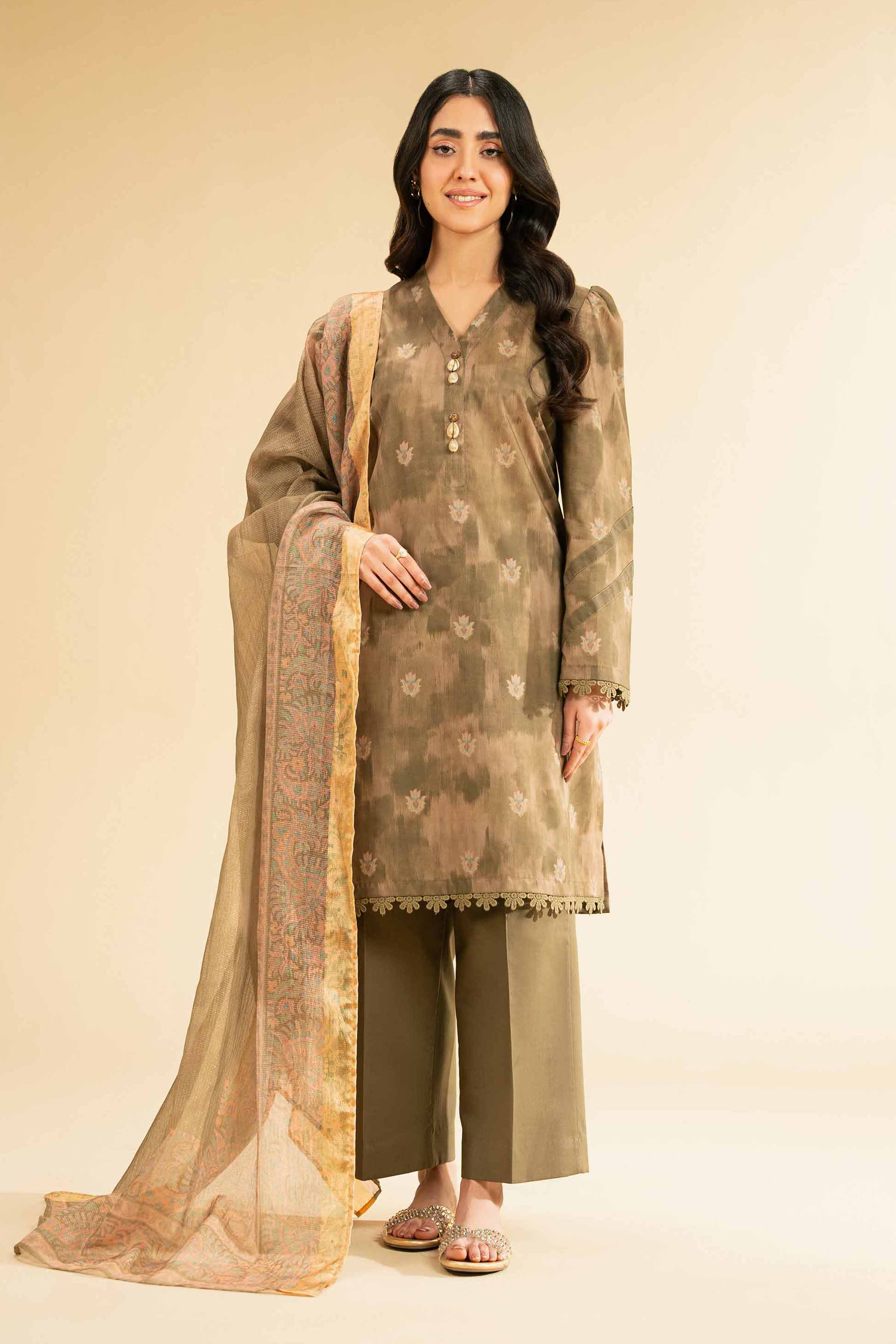 2 Piece - Digital Printed Suit - 42501746 for Women - Unstitched Collection | Nishat | Shop Online