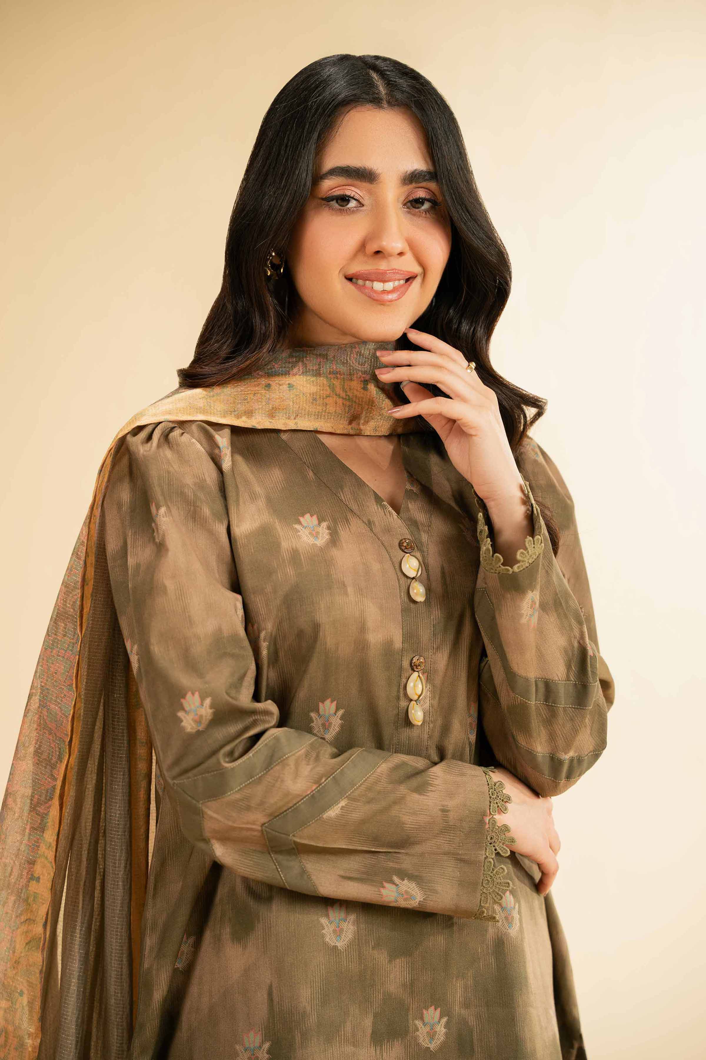 2 Piece - Digital Printed Suit - 42501746 for Women - Unstitched Collection | Nishat | Shop Online