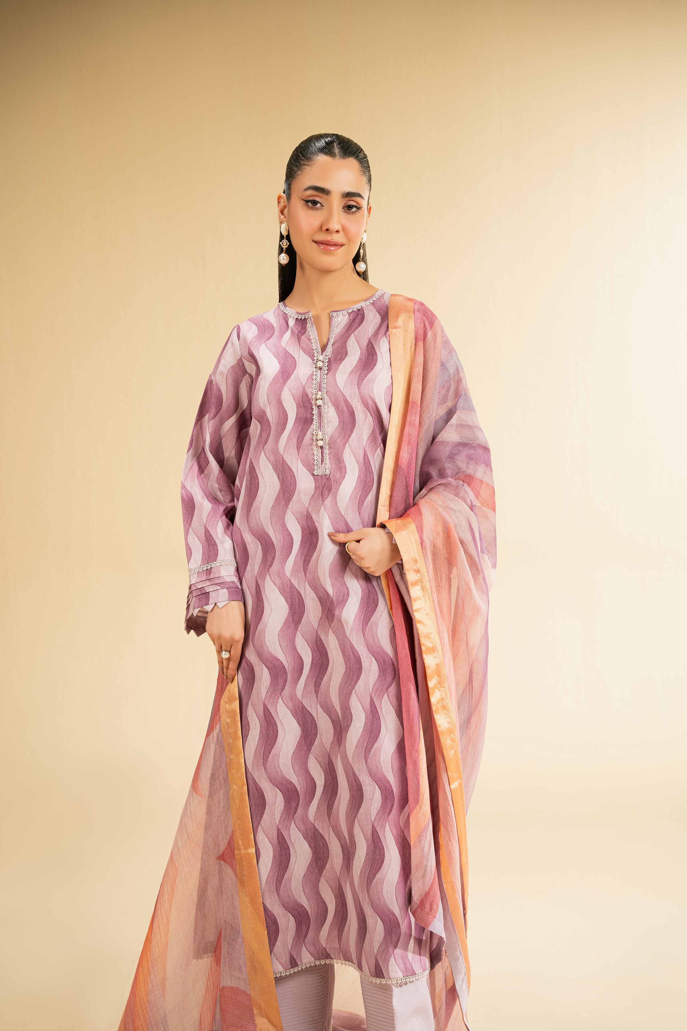 2 Piece - Digital Printed Suit - 42501747 for Women - Unstitched Collection | Nishat | Shop Online