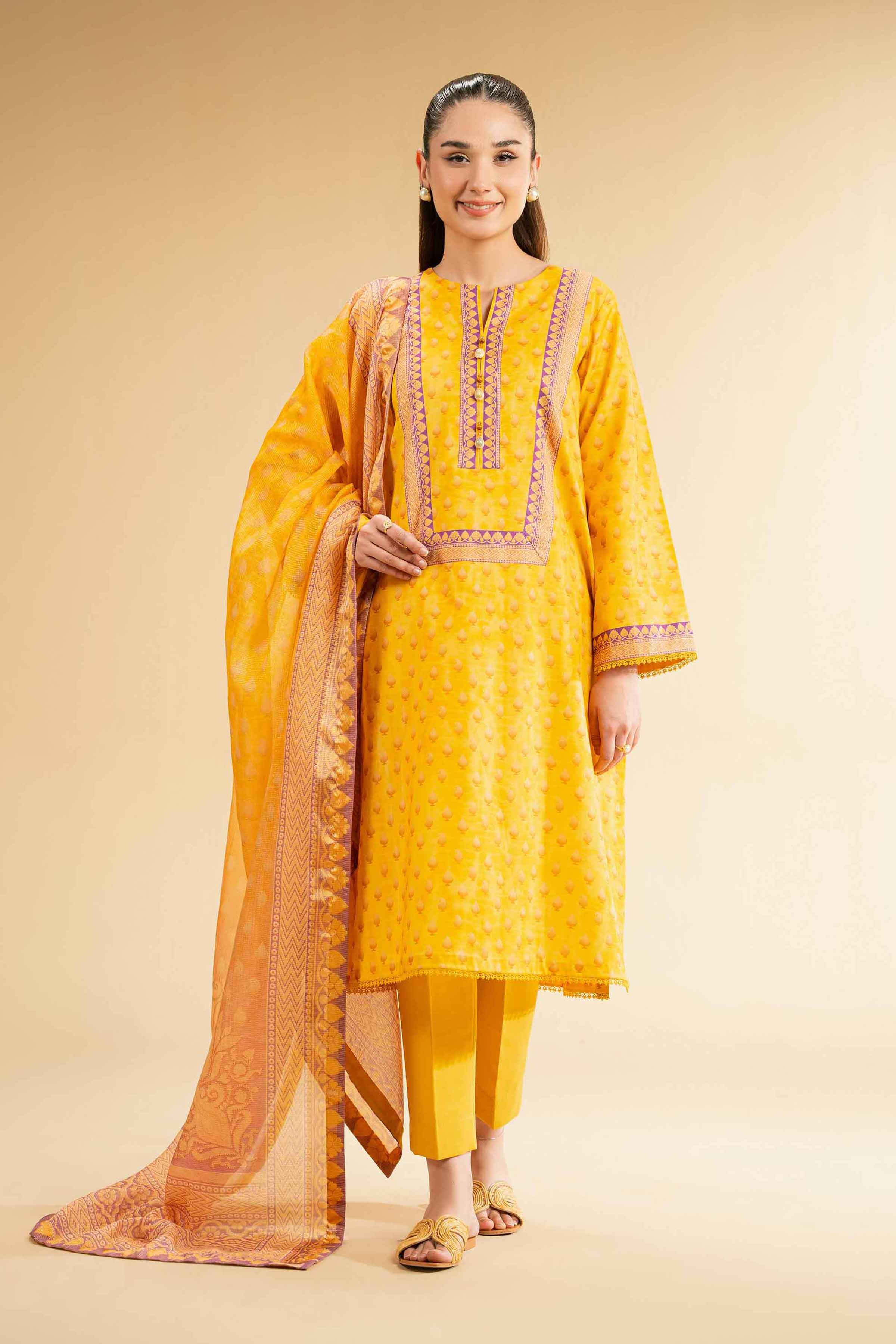 2 Piece - Digital Printed Suit - 42501748 for Women - Unstitched Collection | Nishat | Shop Online