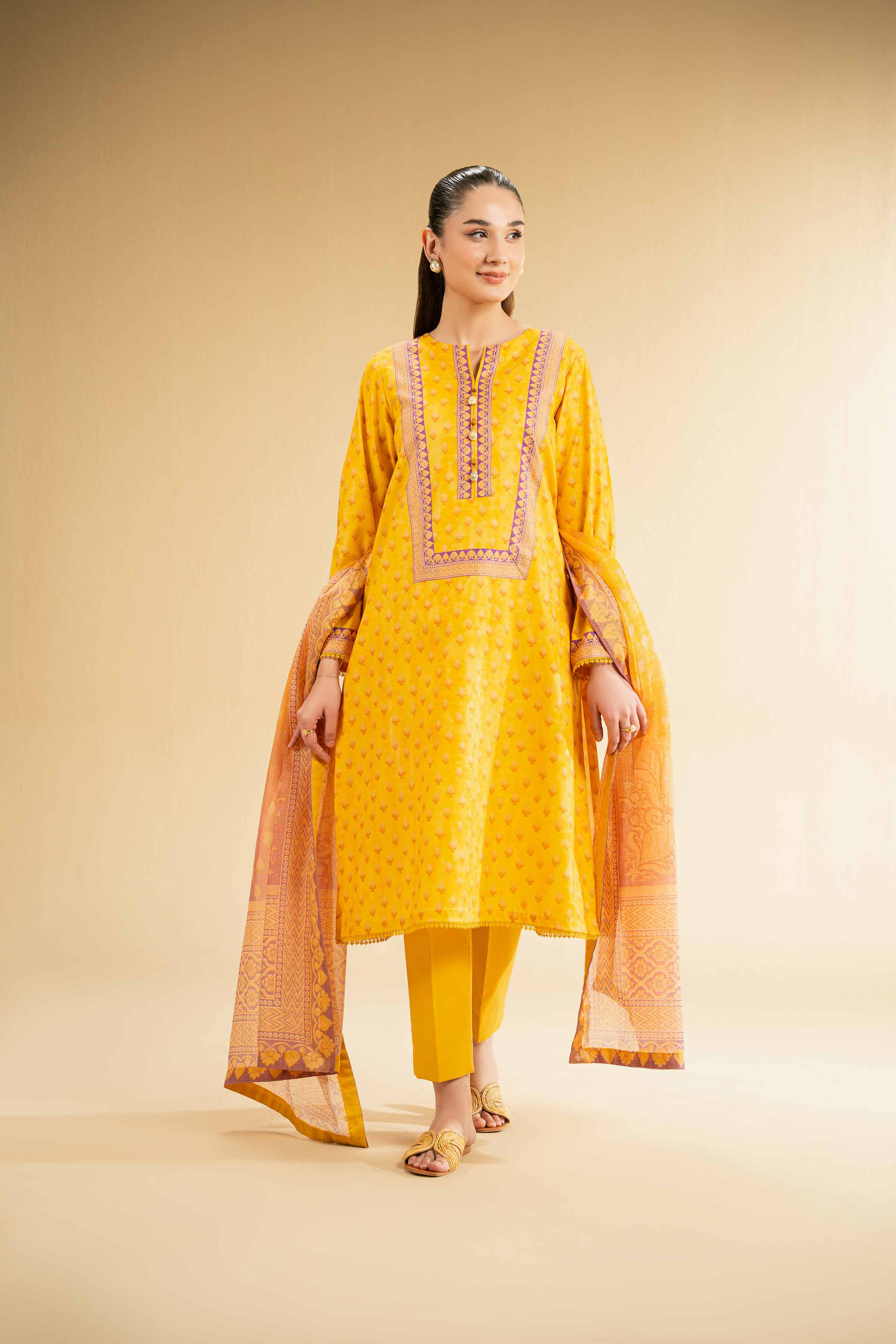 2 Piece - Digital Printed Suit - 42501748 for Women - Unstitched Collection | Nishat | Shop Online