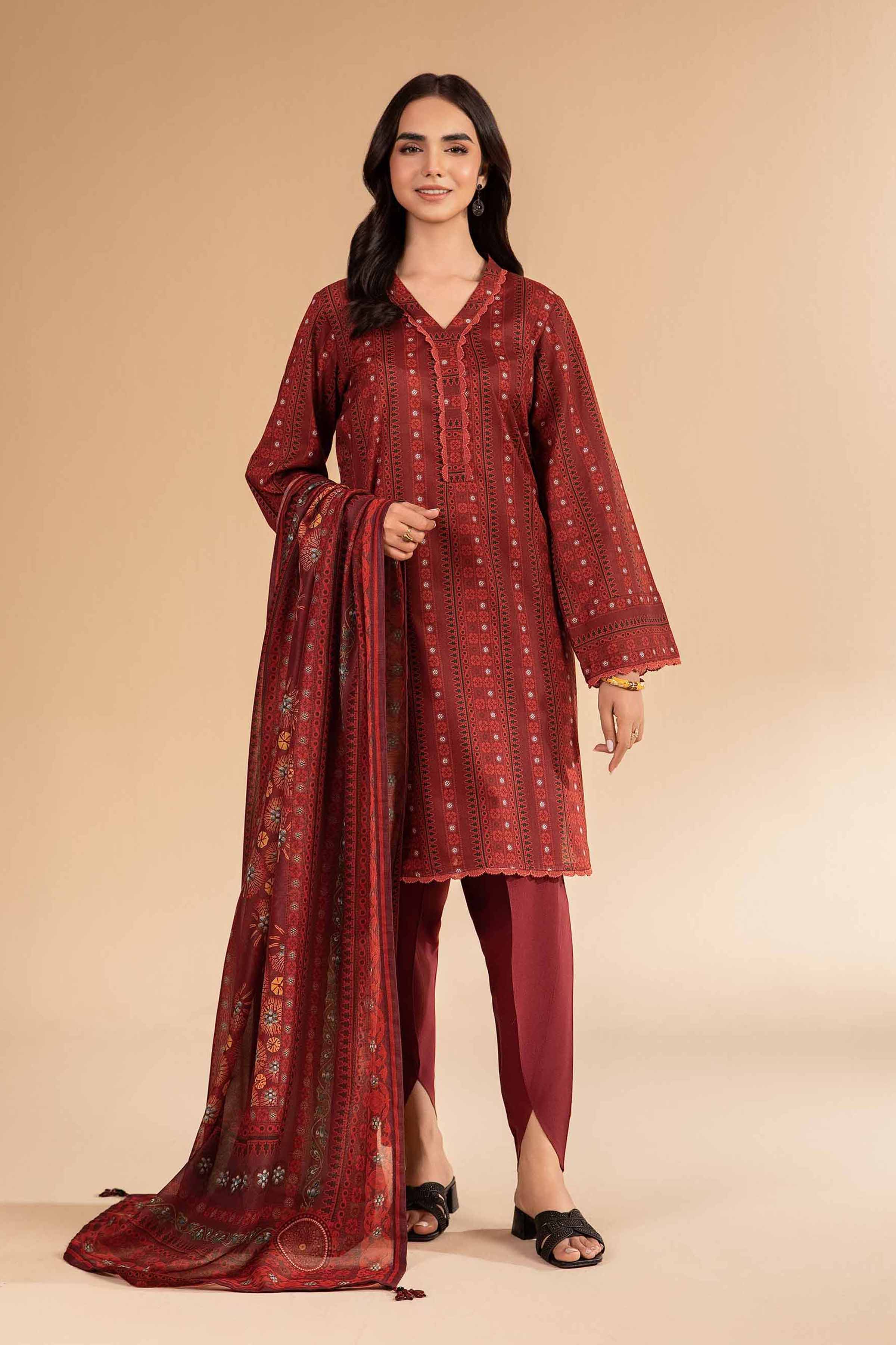 2 Piece - Digital Printed Embroidered Suit - 42501749 for Women - Unstitched Collection | Nishat | Shop Online