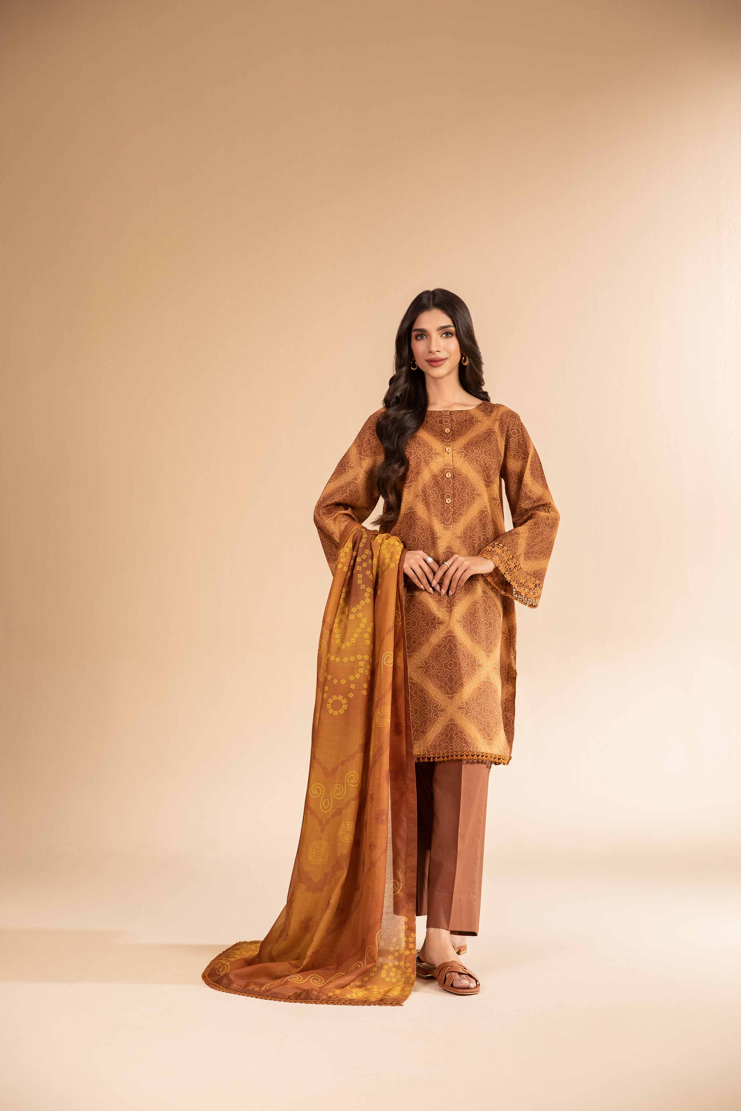 2 Piece - Digital Printed Embroidered Suit - 42501750 for Women - Unstitched Collection | Nishat | Shop Online