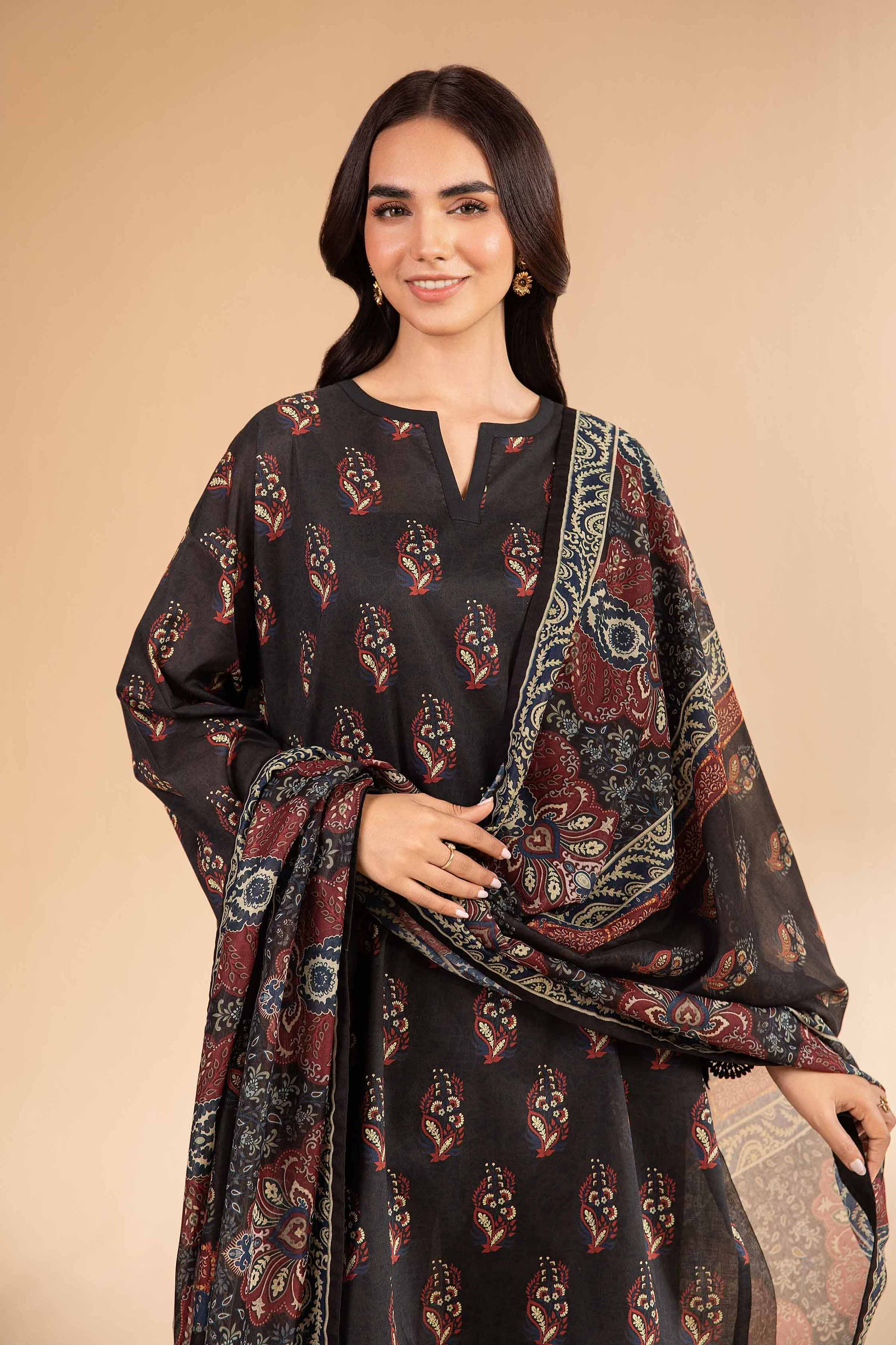 2 Piece - Digital Printed Embroidered Suit - 42501751 for Women - Unstitched Collection | Nishat | Shop Online