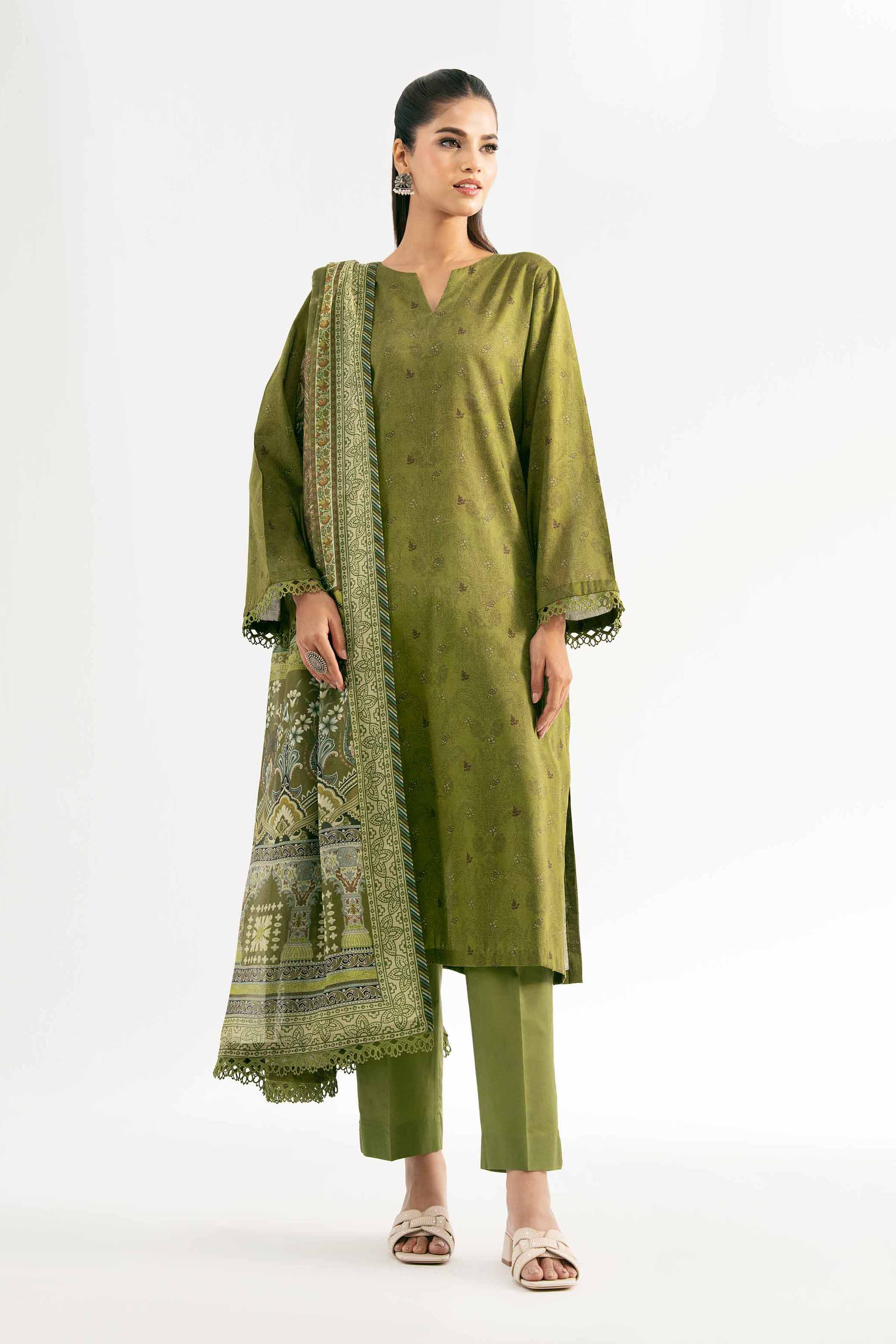 2 Piece - Digital Printed Embroidered Suit - 42501754 for Women - Unstitched Collection | Nishat | Shop Online