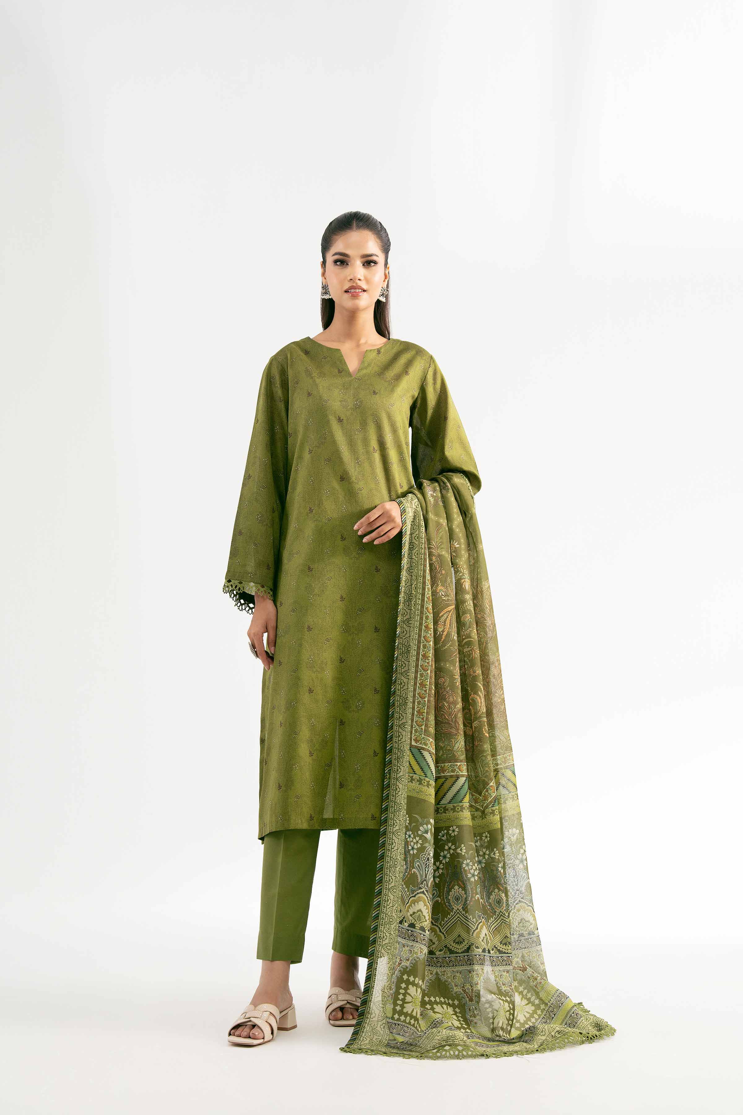 2 Piece - Digital Printed Embroidered Suit - 42501754 for Women - Unstitched Collection | Nishat | Shop Online