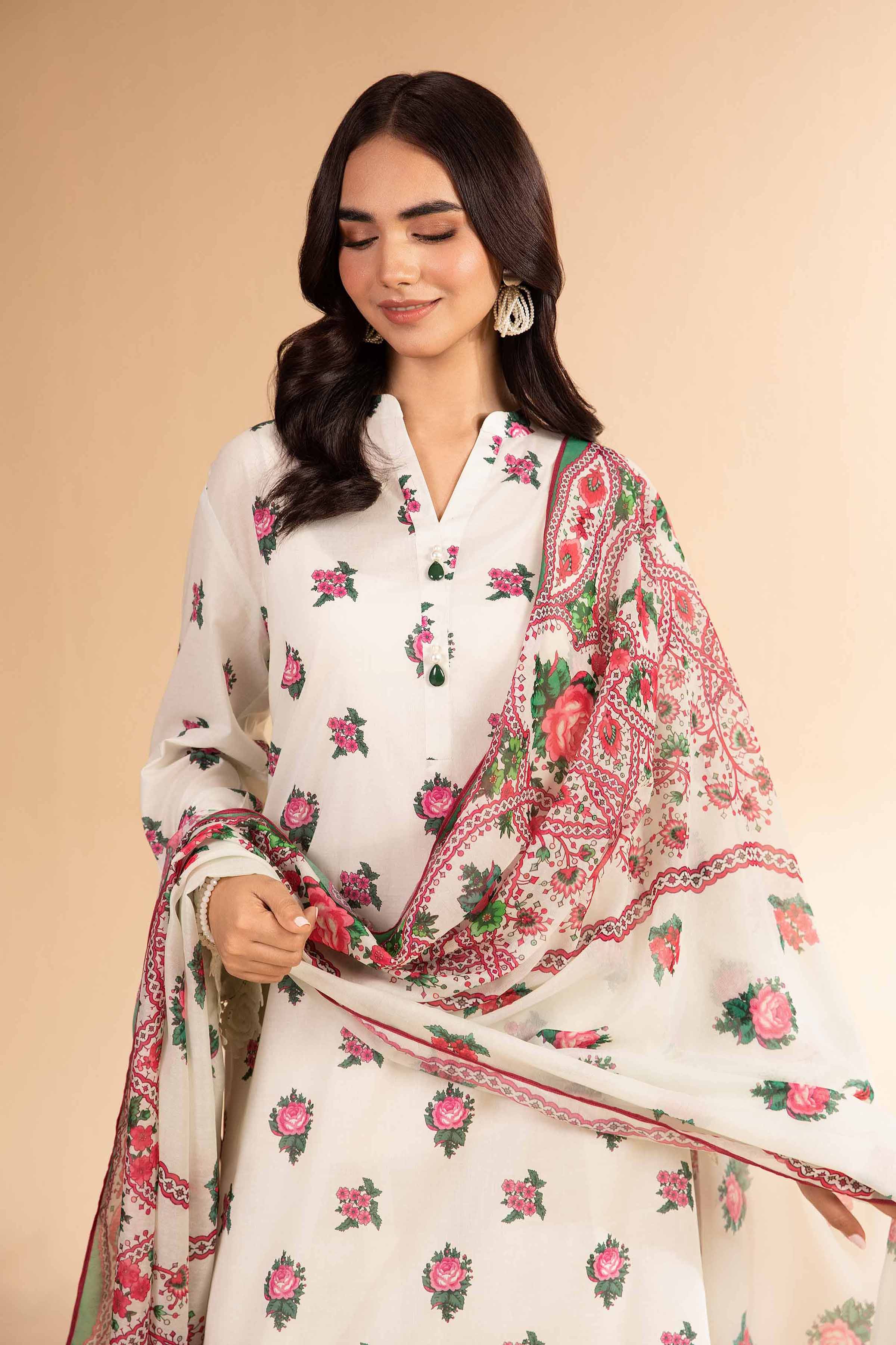2 Piece - Digital Printed Embroidered Suit - 42501756 for Women - Unstitched Collection | Nishat | Shop Online