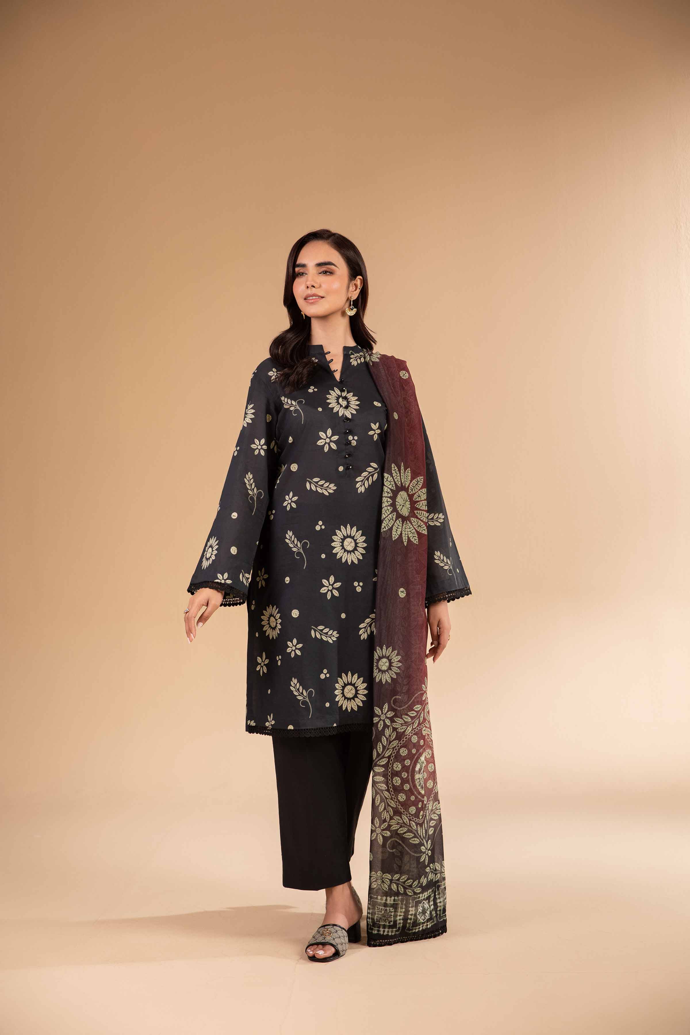 2 Piece - Digital Printed Embroidered Suit - 42501757 for Women - Unstitched Collection | Nishat | Shop Online