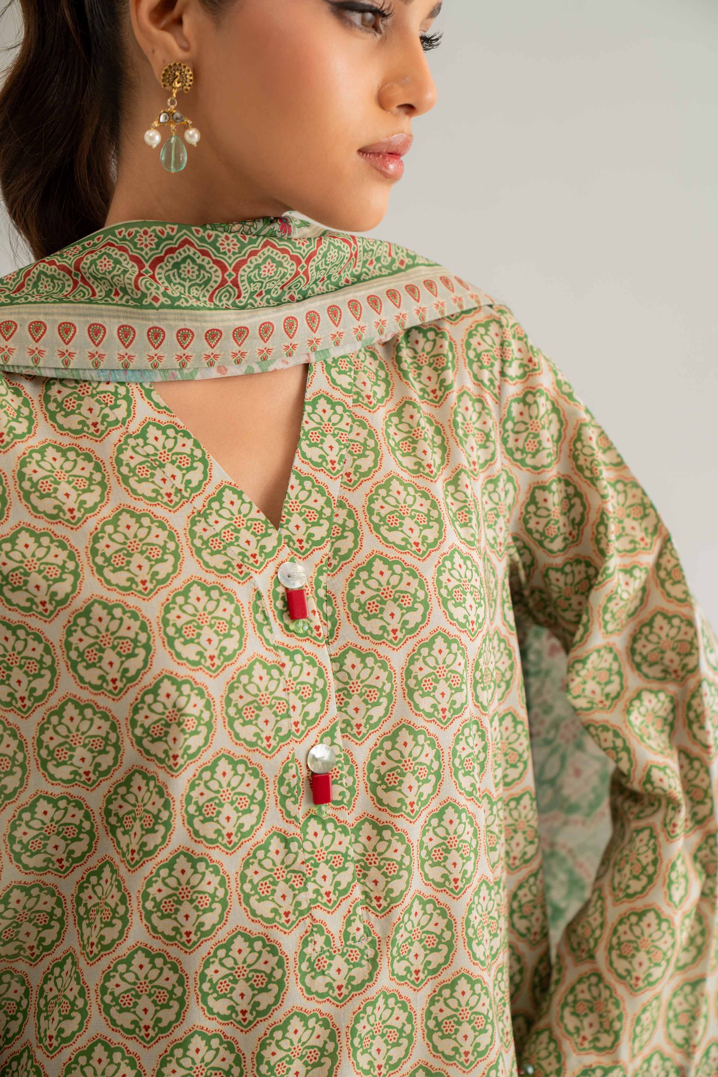 2 Piece - Digital Printed Embroidered Suit - 42501759 for Women - Unstitched Collection | Nishat | Shop Online