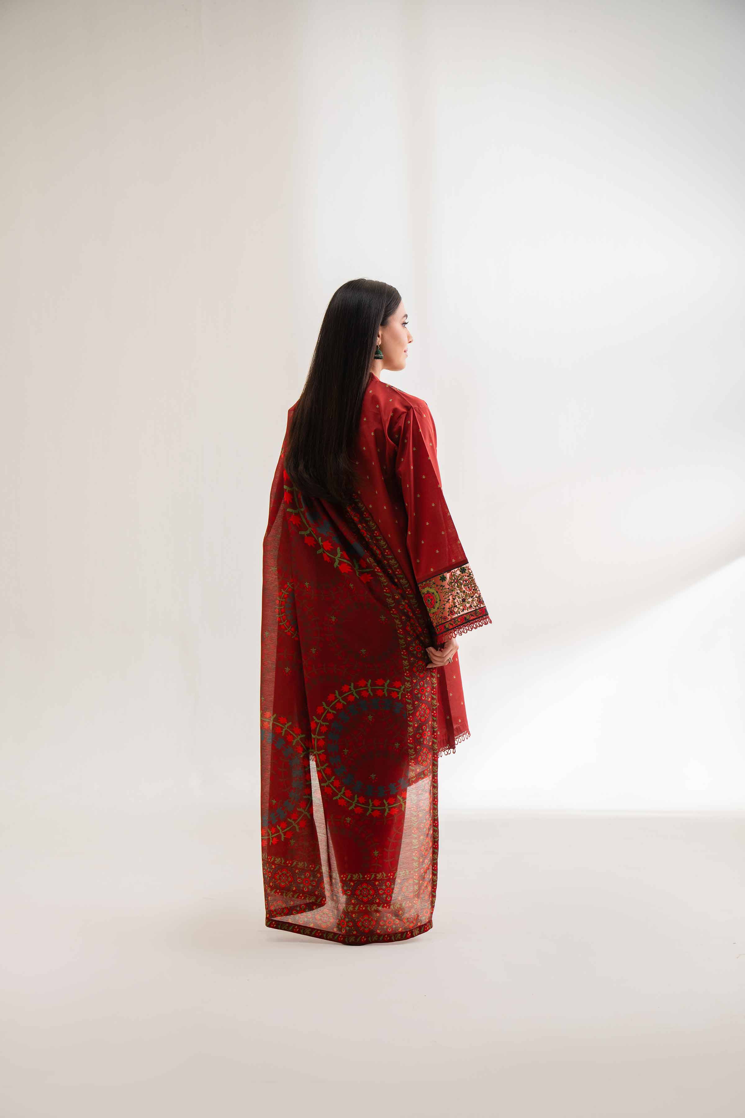 2 Piece - Digital Printed Embroidered Suit - 42501761 for Women - Unstitched Collection | Nishat | Shop Online