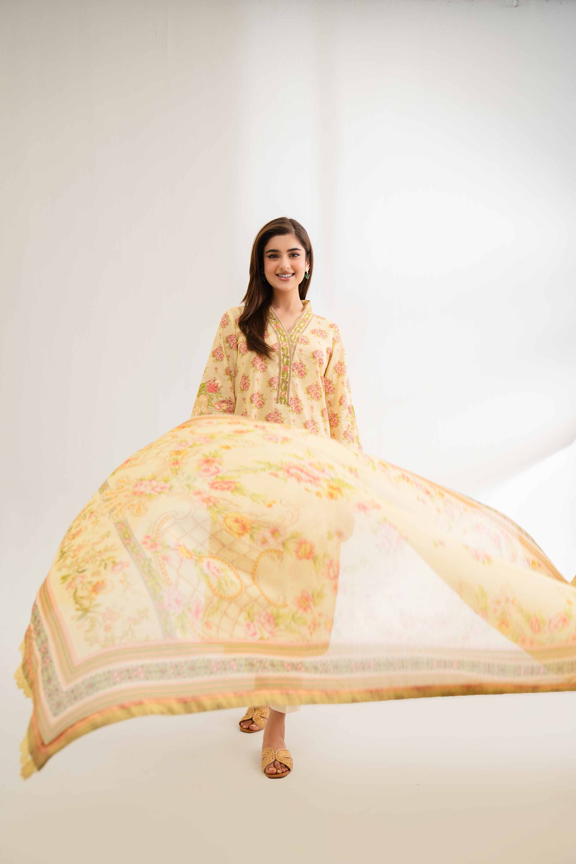 2 Piece - Digital Printed Embroidered Suit - 42501765 for Women - Unstitched Collection | Nishat | Shop Online