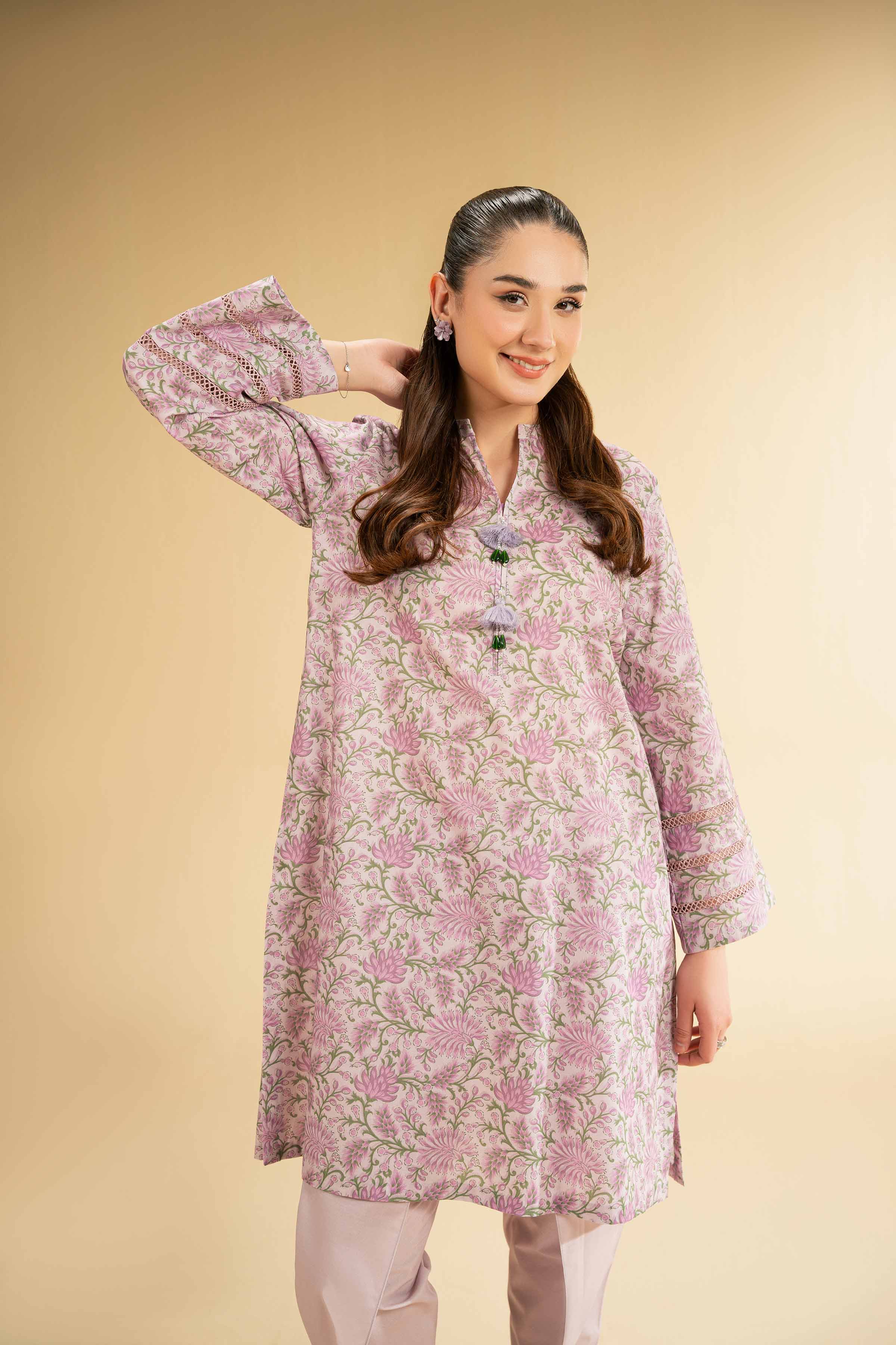 2 Piece - Digital Printed Embroidered Suit - 42501769 for Women - Unstitched Collection | Nishat | Shop Online