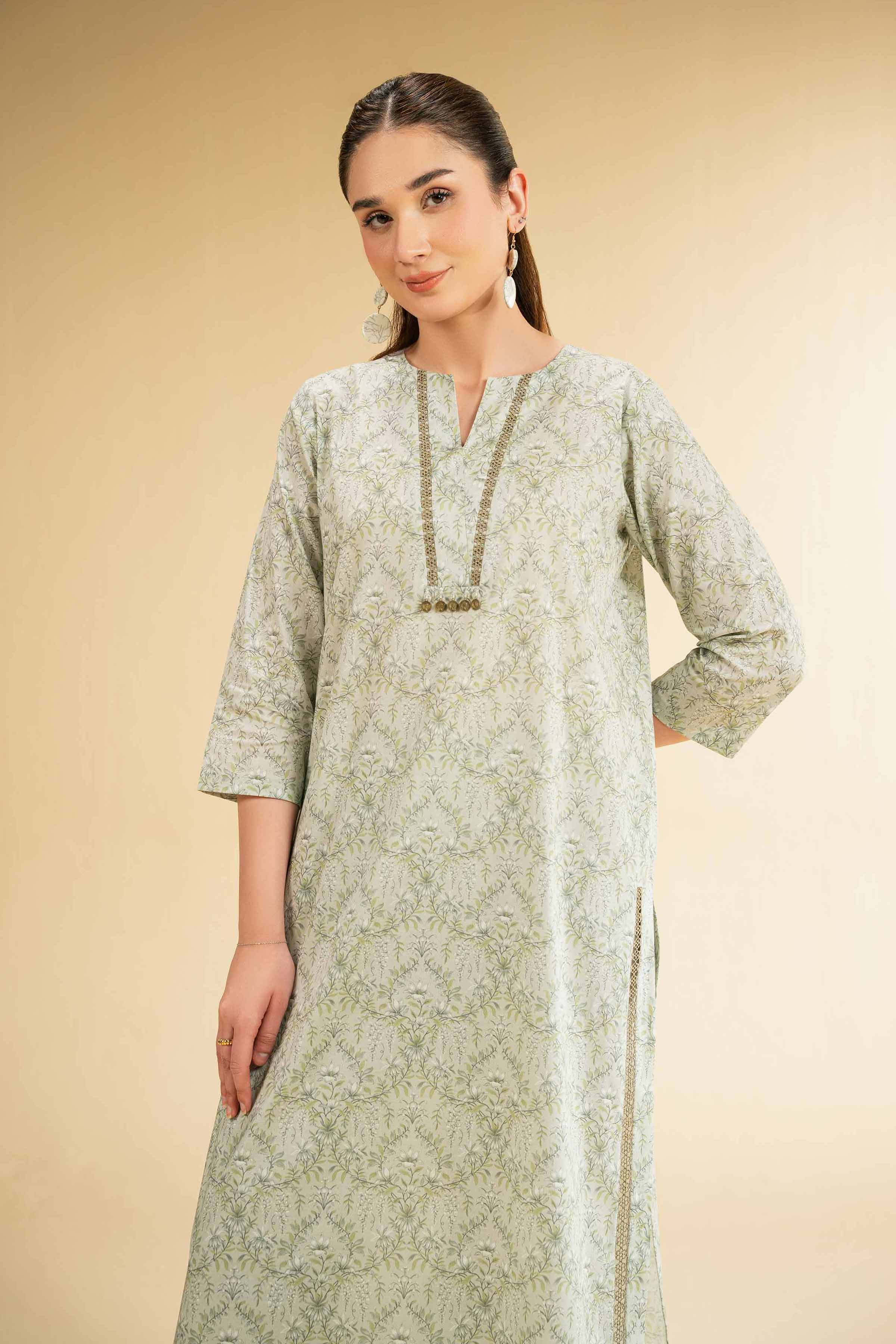 2 Piece - Digital Printed Embroidered Suit - 42501771 for Women - Unstitched Collection | Nishat | Shop Online