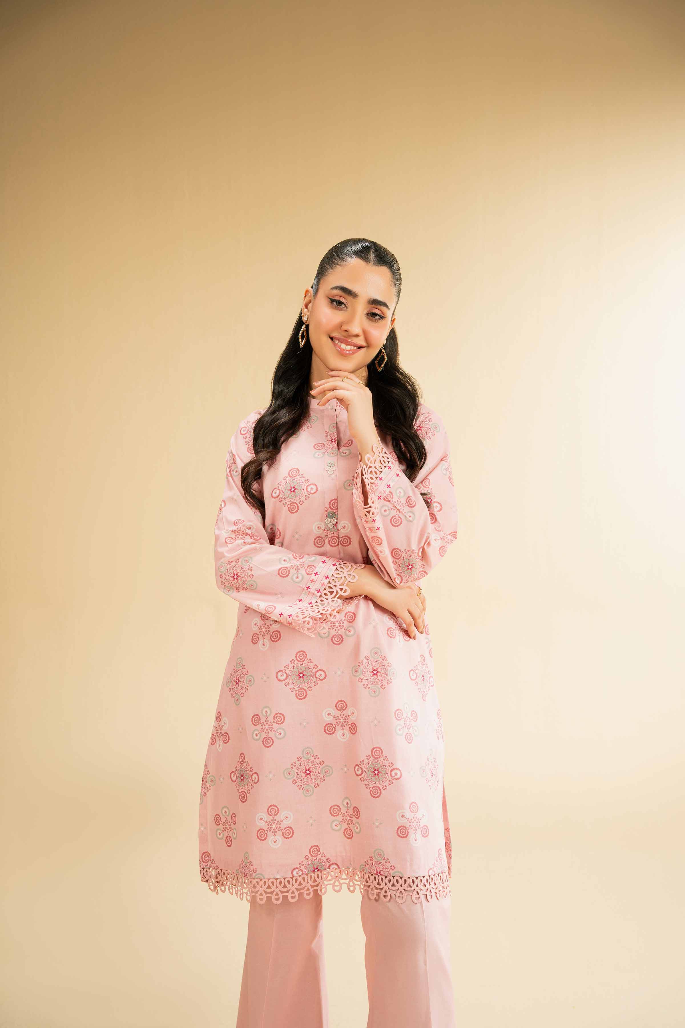 2 Piece - Digital Printed Embroidered Suit - 42501773 for Women - Unstitched Collection | Nishat | Shop Online