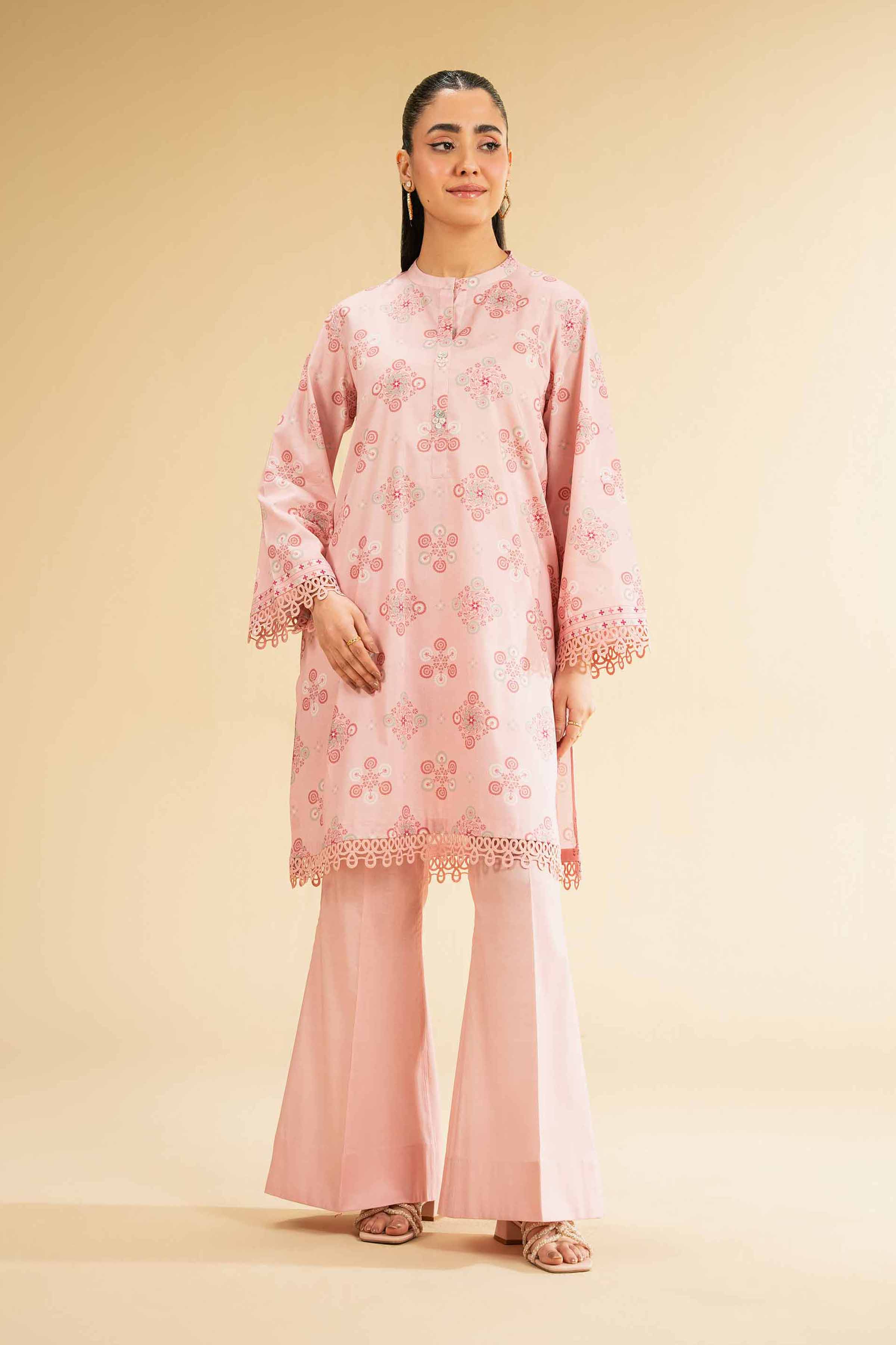 2 Piece - Digital Printed Embroidered Suit - 42501773 for Women - Unstitched Collection | Nishat | Shop Online