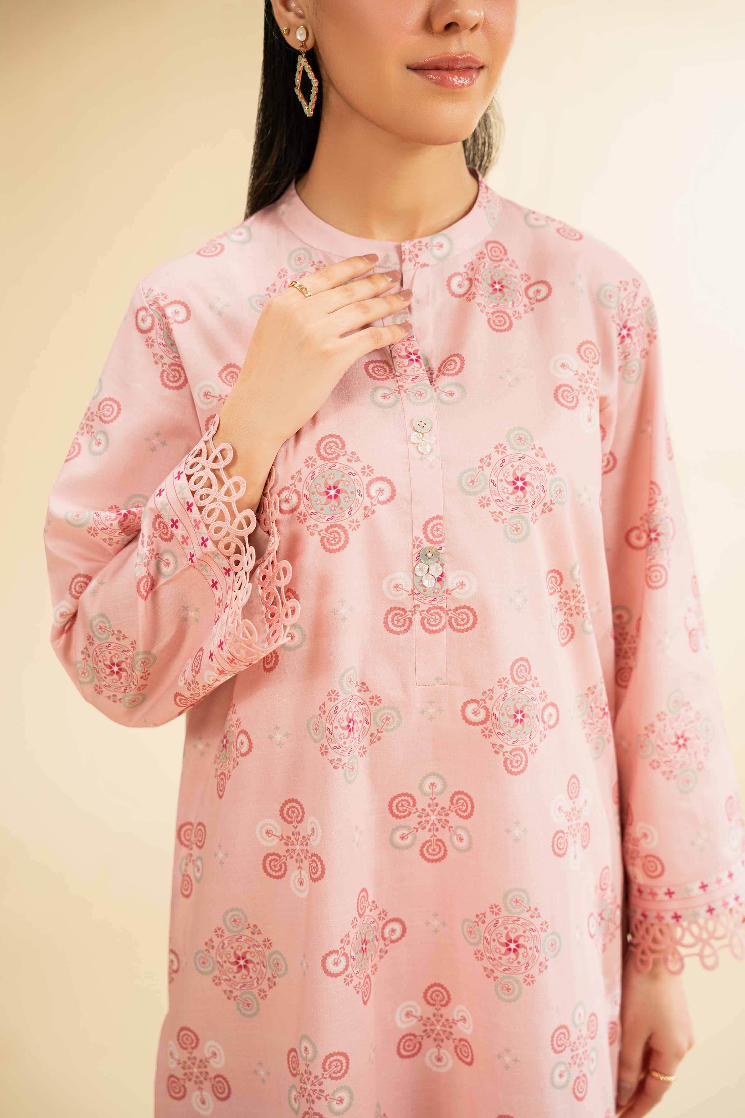 2 Piece - Digital Printed Embroidered Suit - 42501773 for Women - Unstitched Collection | Nishat | Shop Online