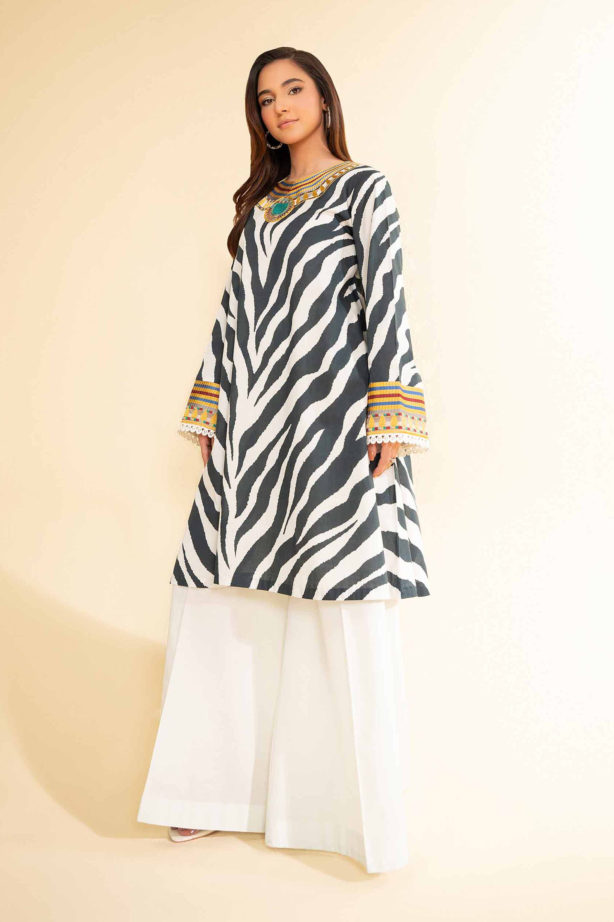 2 Piece - Digital Printed Embroidered Suit - 42501776 for Women - Unstitched Collection | Nishat | Shop Online