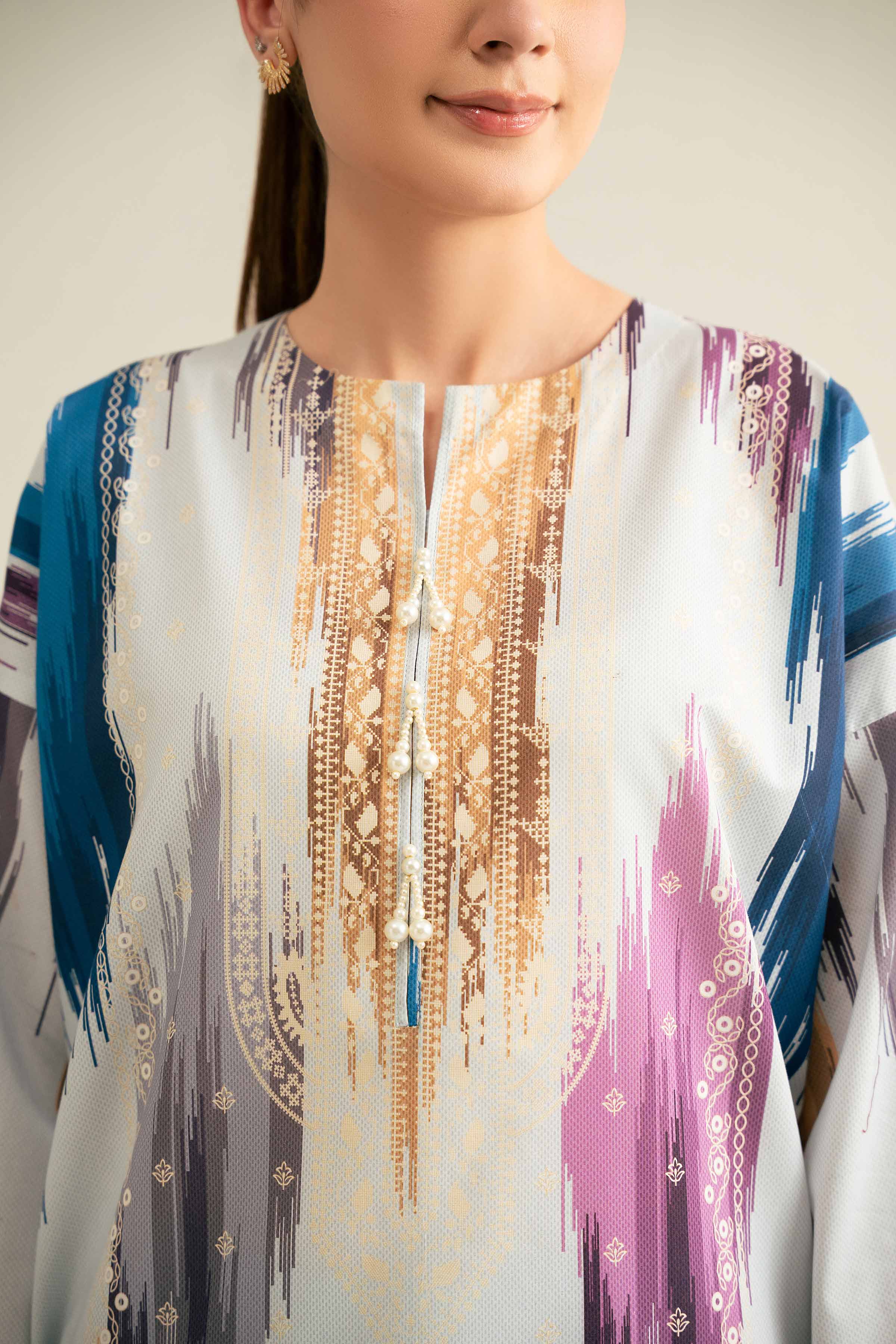 2 Piece - Digital Printed Suit - 42501781 for Women - Unstitched Collection | Nishat | Shop Online