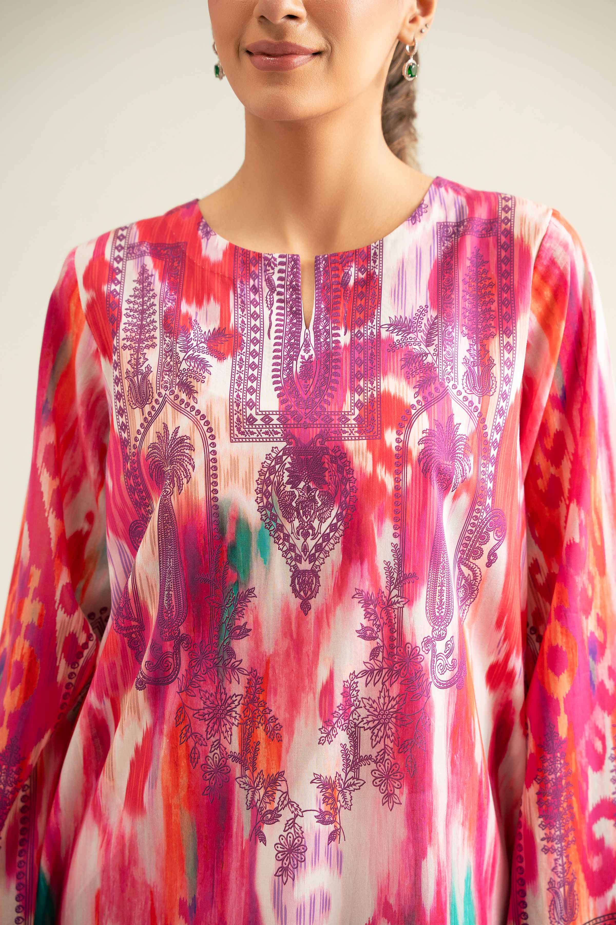 2 Piece - Digital Printed Suit - 42501784 for Women - Unstitched Collection | Nishat | Shop Online