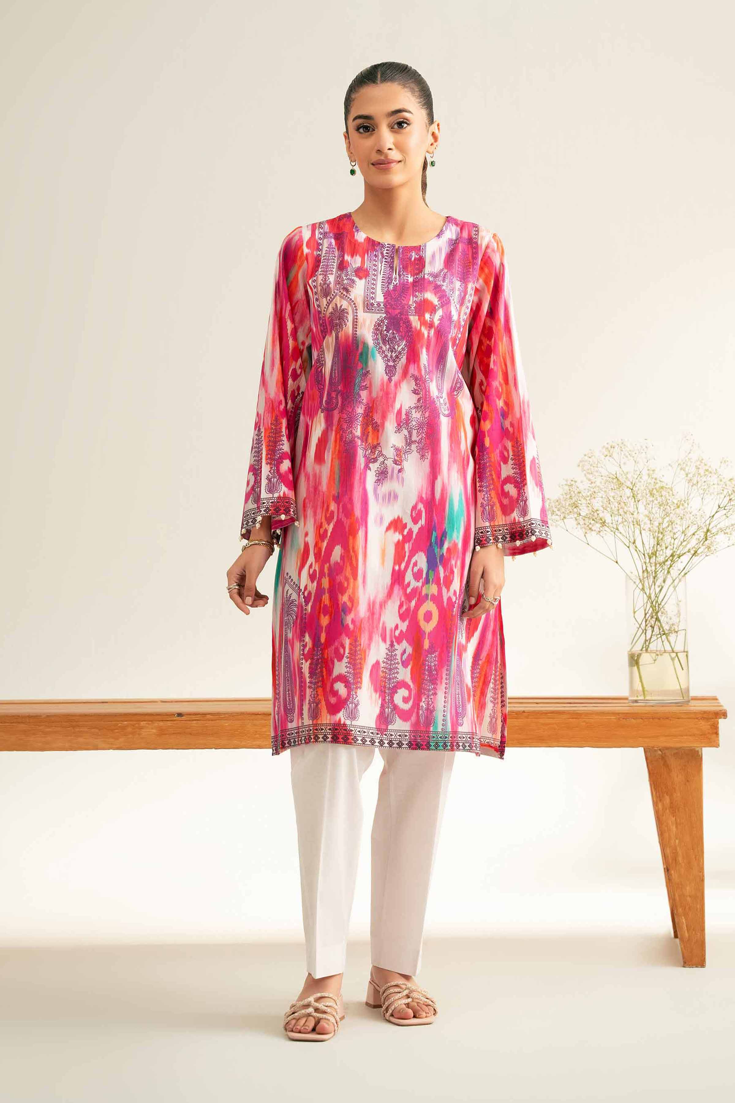 2 Piece - Digital Printed Suit - 42501784 for Women - Unstitched Collection | Nishat | Shop Online