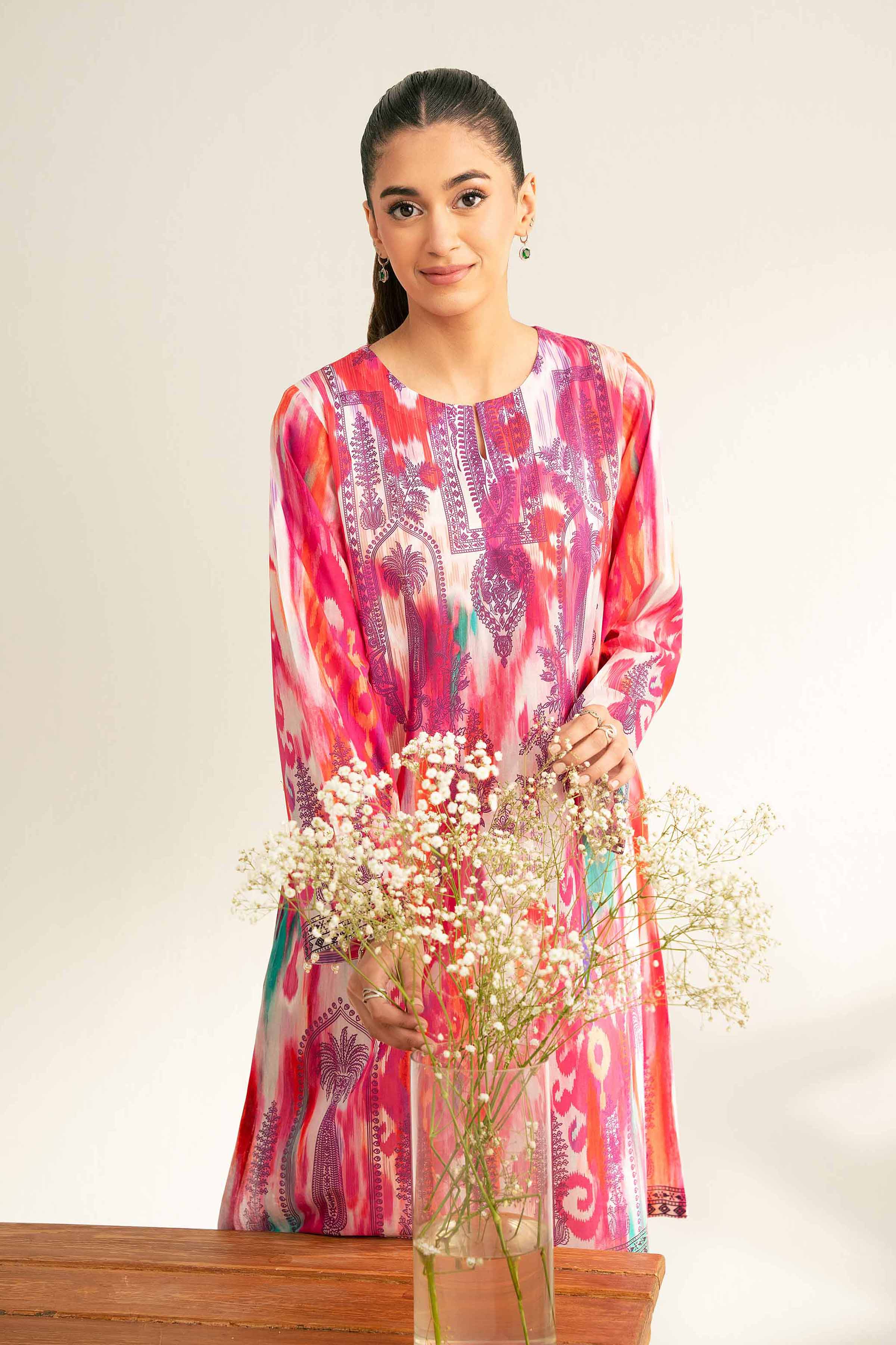 2 Piece - Digital Printed Suit - 42501784 for Women - Unstitched Collection | Nishat | Shop Online