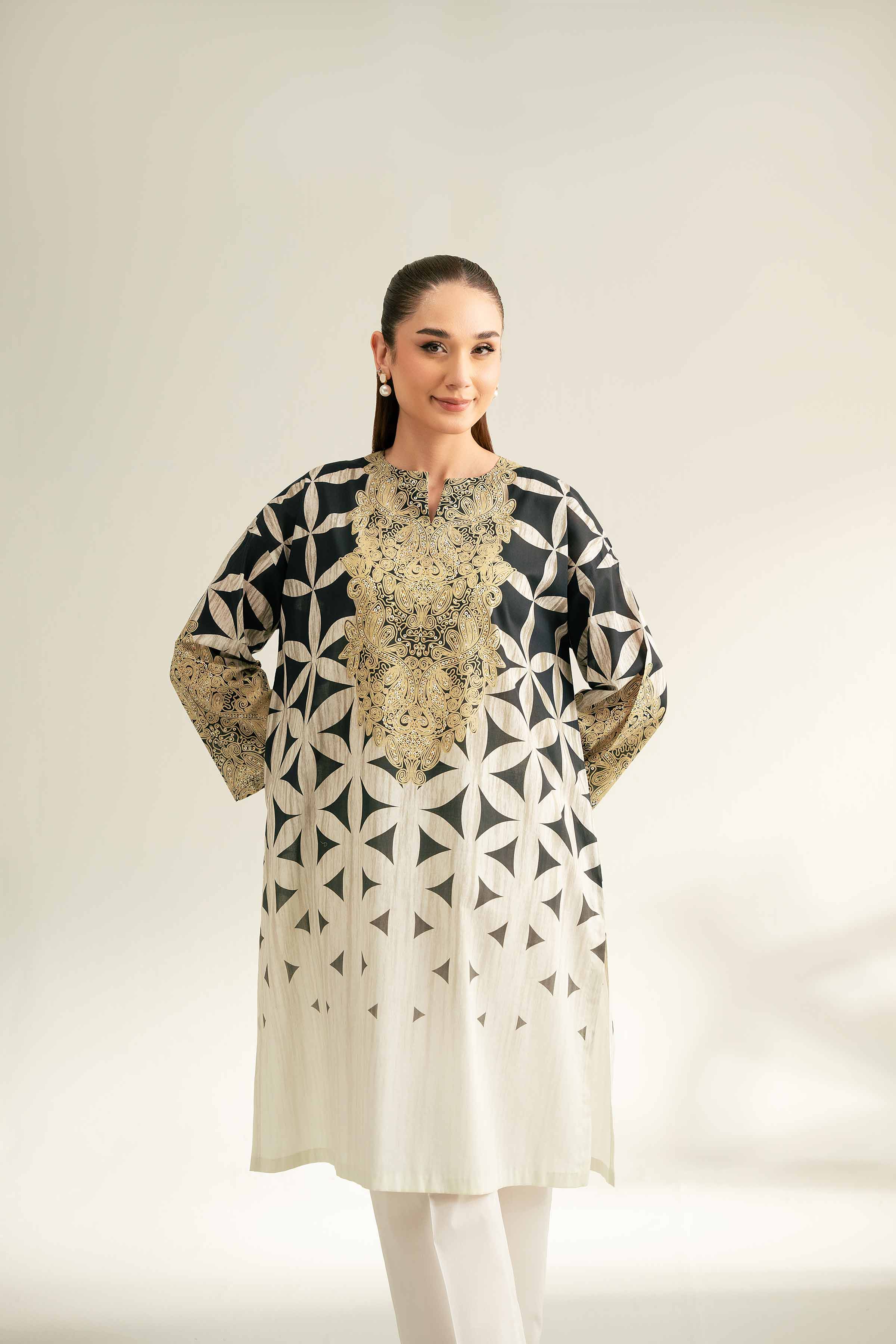 2 Piece - Digital Printed Suit - 42501785 for Women - Unstitched Collection | Nishat | Shop Online