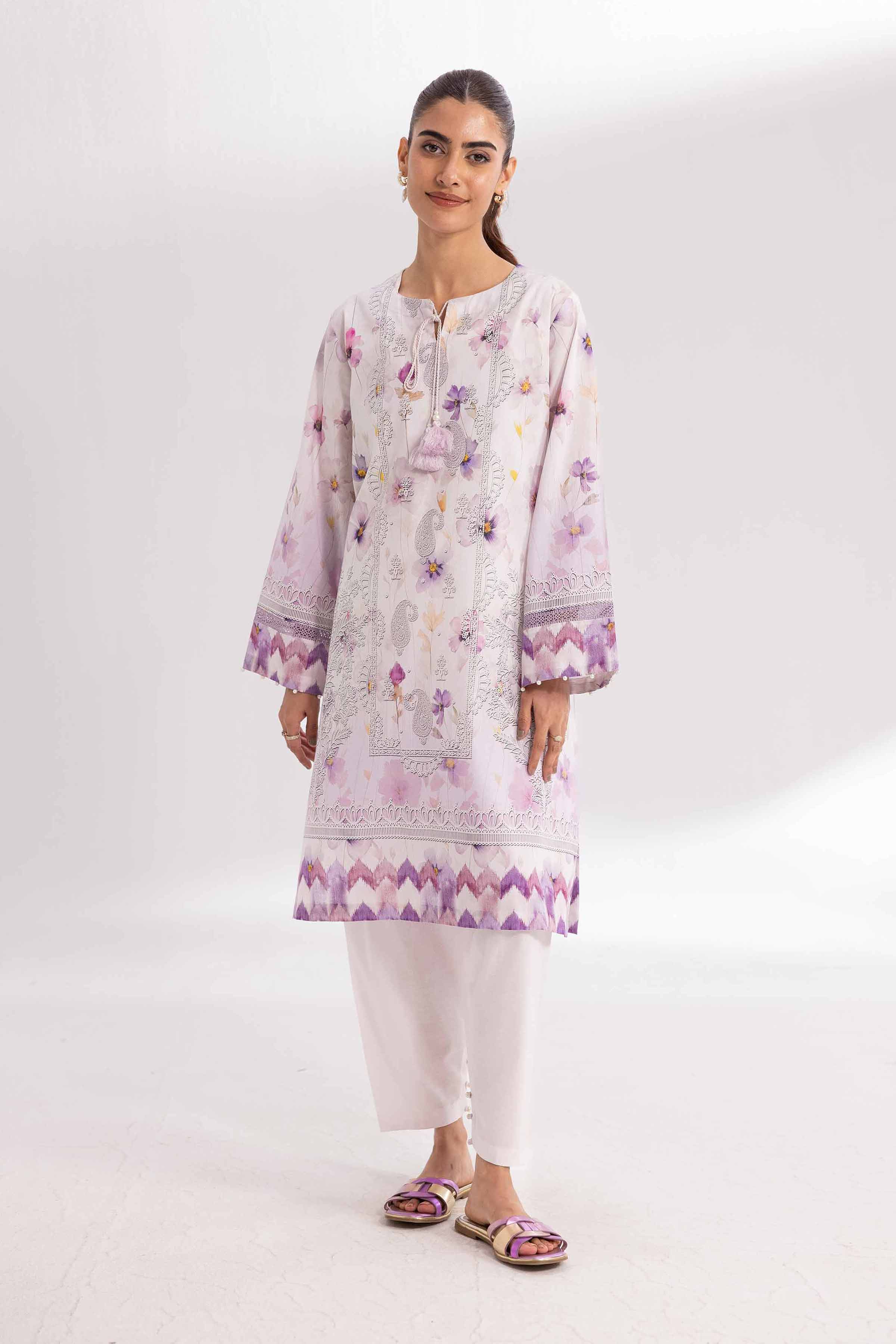 2 Piece - Digital Printed Suit - 42501787 for Women - Unstitched Collection | Nishat | Shop Online