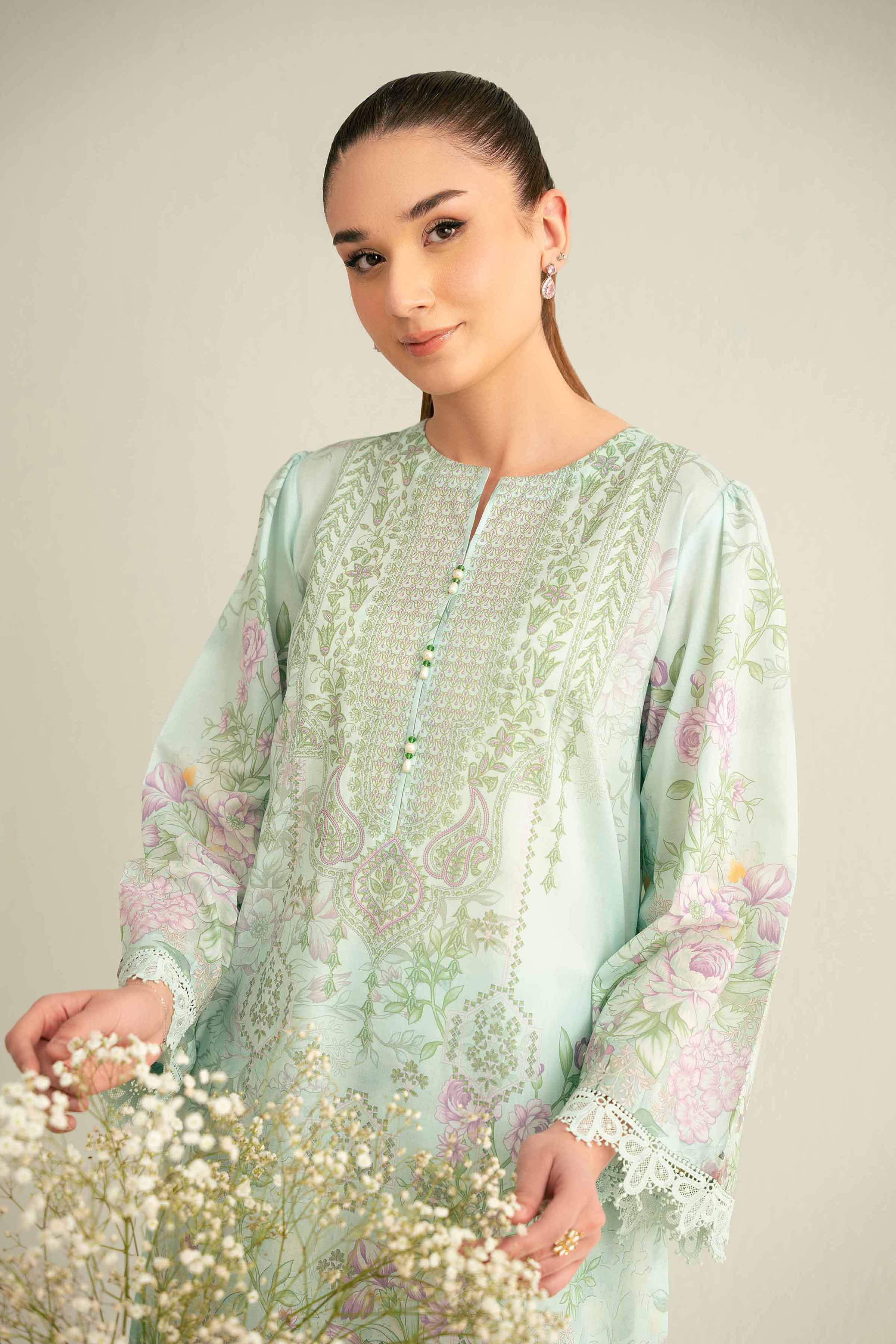 2 Piece - Digital Printed Suit - 42501788 for Women - Unstitched Collection | Nishat | Shop Online