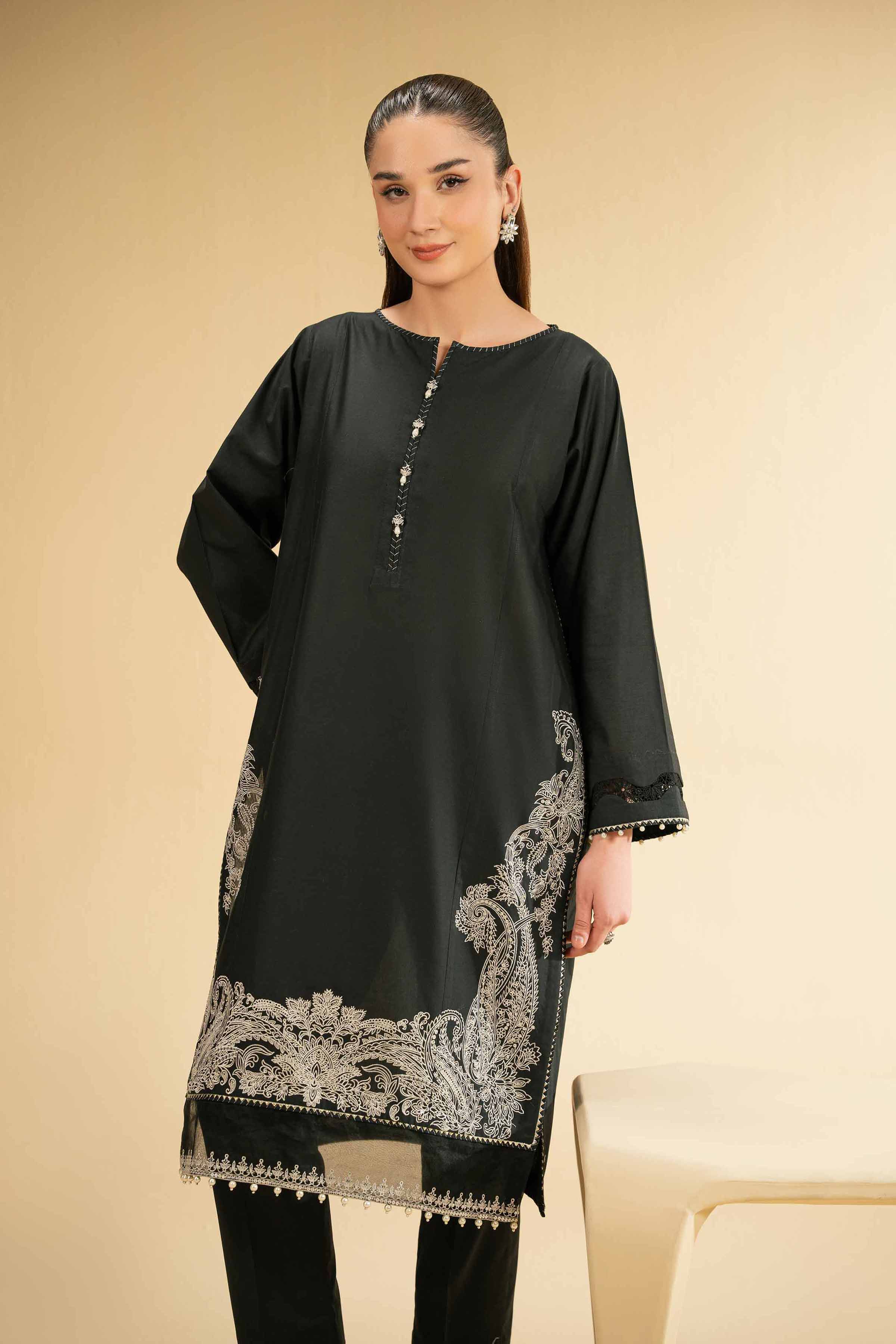 2 Piece - Dyed Embroidered Suit - 42501791 for Women - Unstitched Collection | Nishat | Shop Online