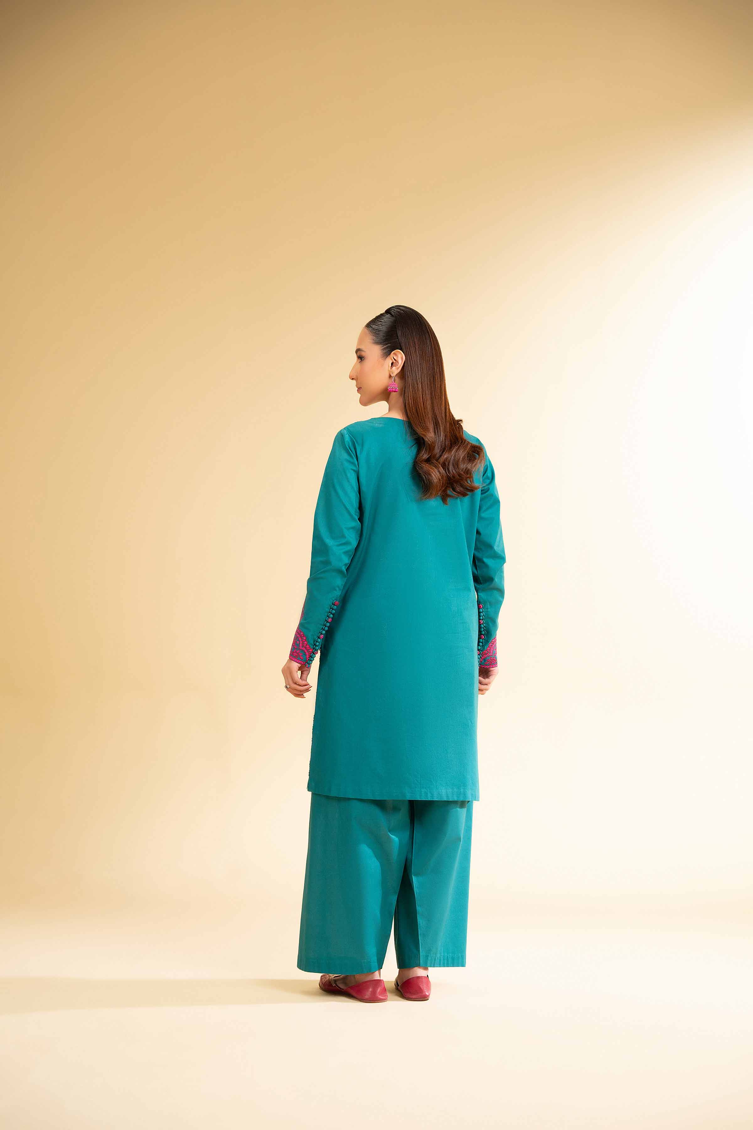 2 Piece - Dyed Embroidered Suit - 42501797 for Women - Unstitched Collection | Nishat | Shop Online