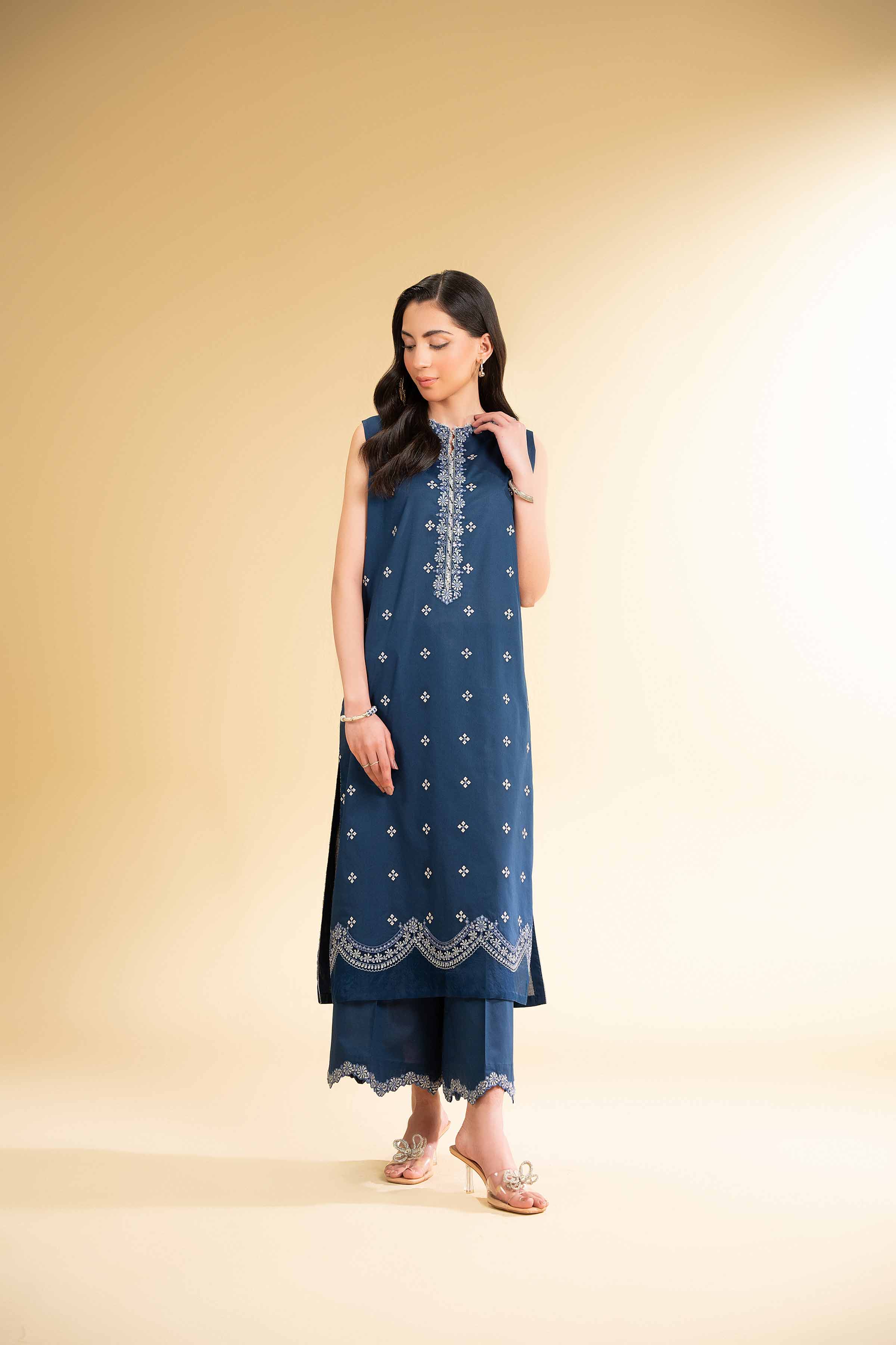 2 Piece - Dyed Embroidered Suit - 42501798 for Women - Unstitched Collection | Nishat | Shop Online