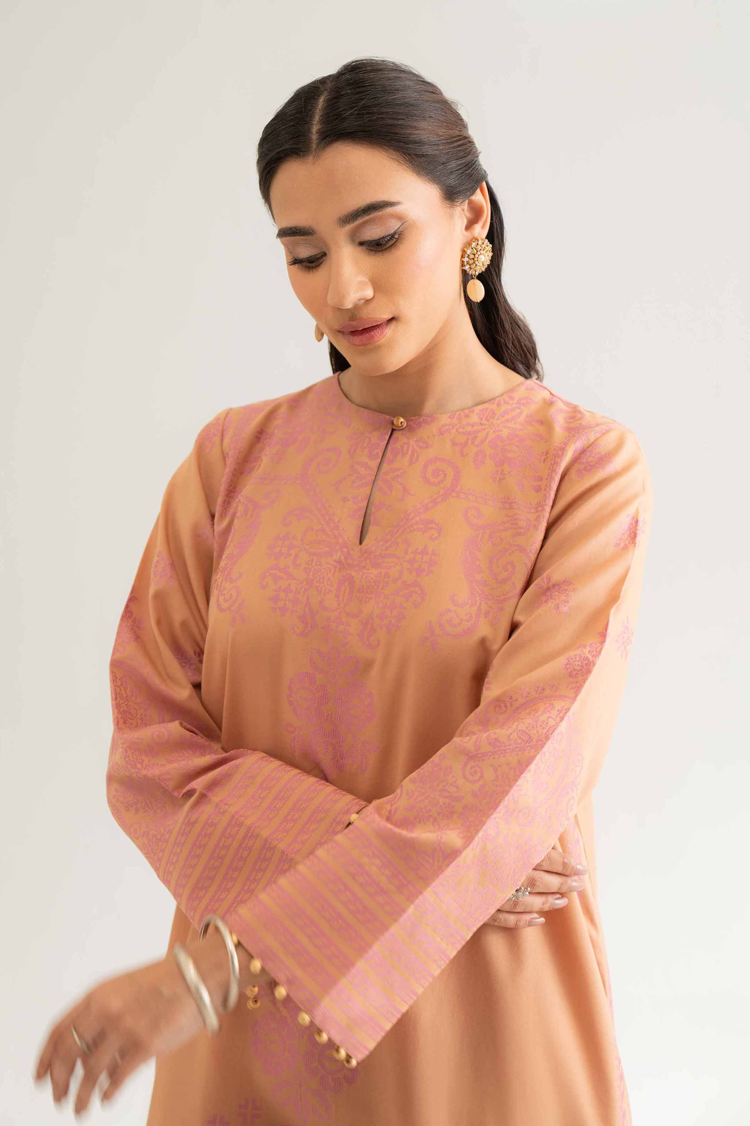 2 Piece - Jacquard Suit - 42501799 for Women - Unstitched Collection | Nishat | Shop Online